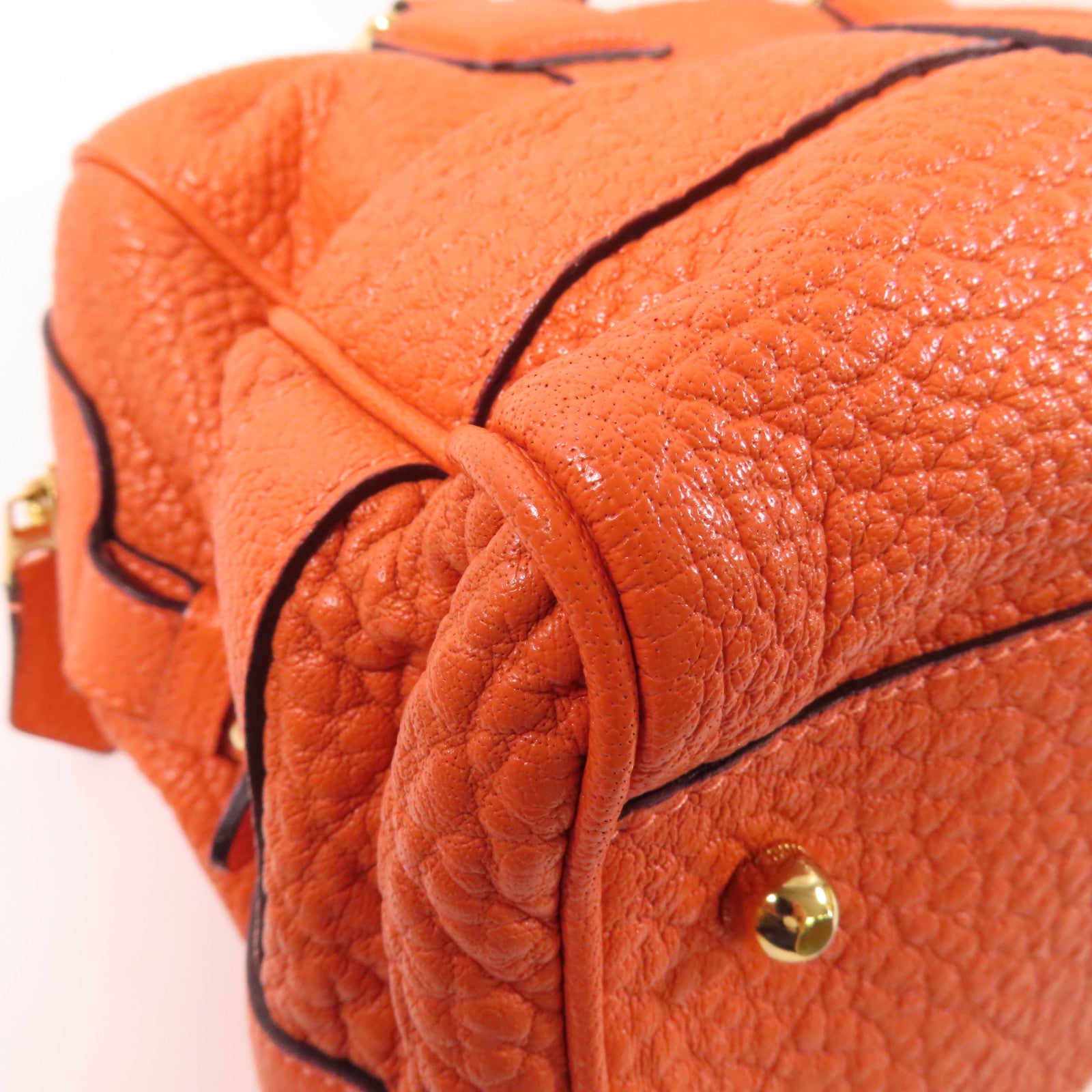 LOEWE 牛皮皮革Shoulder Bag金扣肩背袋