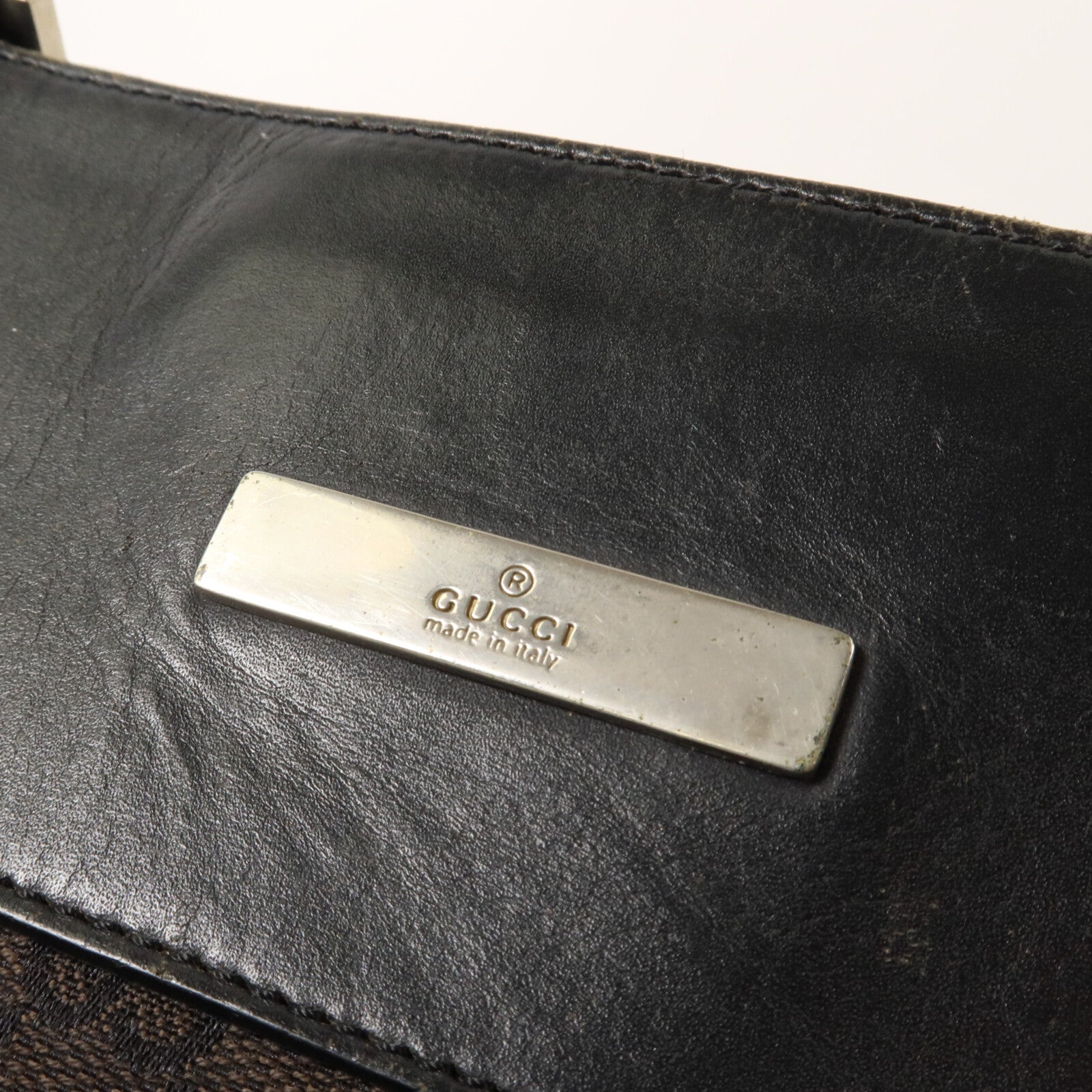 GUCCI 帆布Shoulder Bag肩背袋