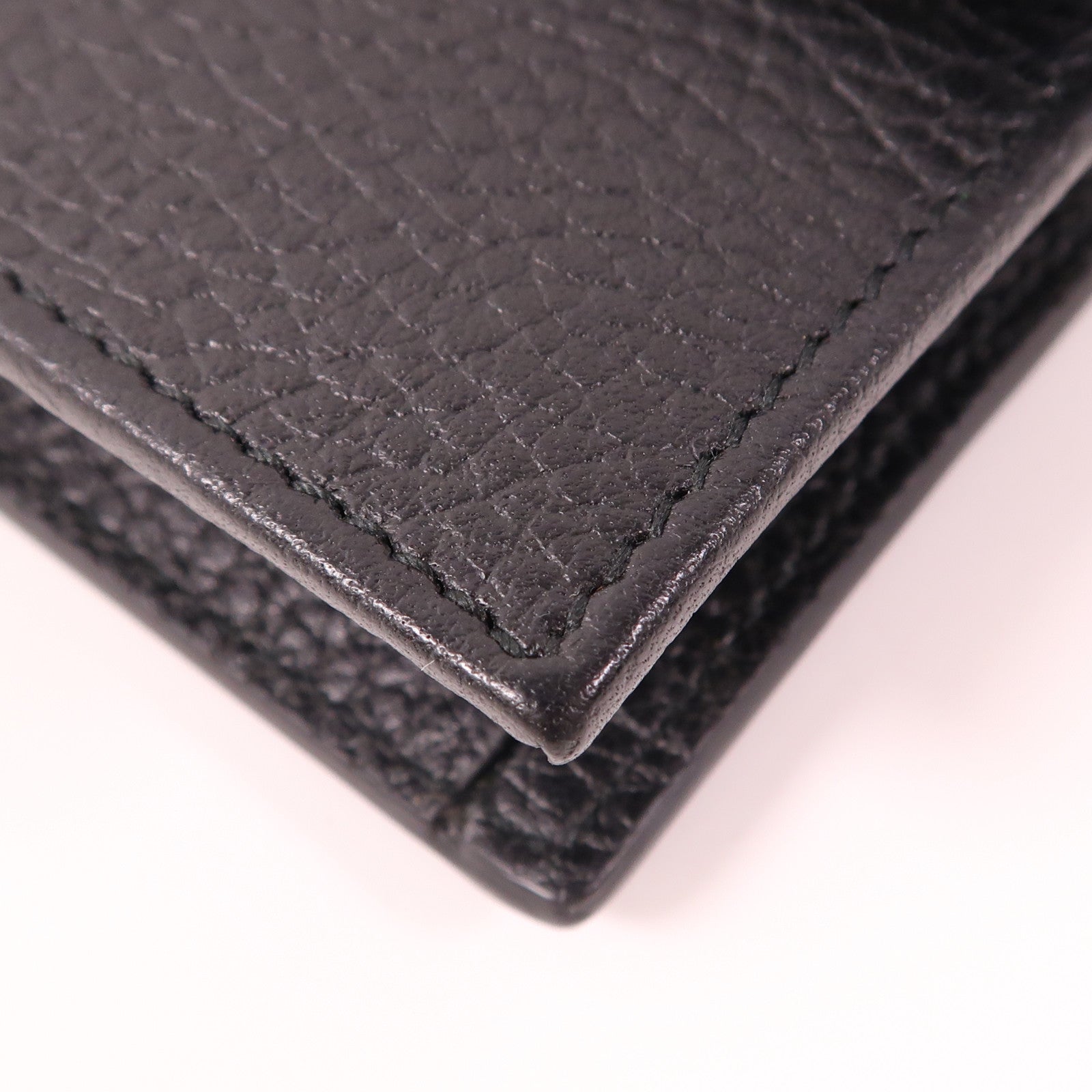 GUCCI GG GHW Chain Shoulder Bag 510314 Calfskin Leather Black