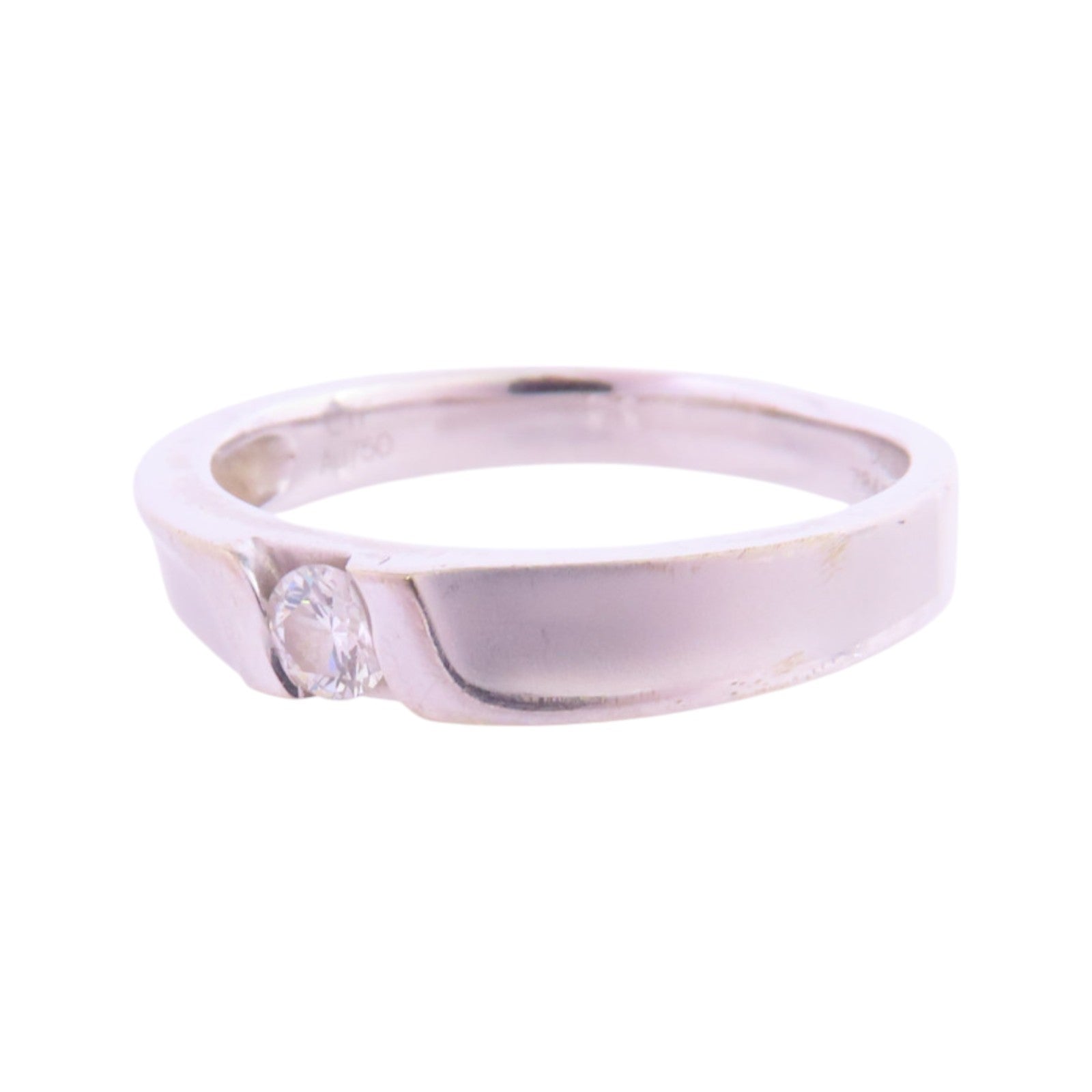 JEWELRY 【激減優惠】18K白金Diamond Ring鑽石戒指US#5