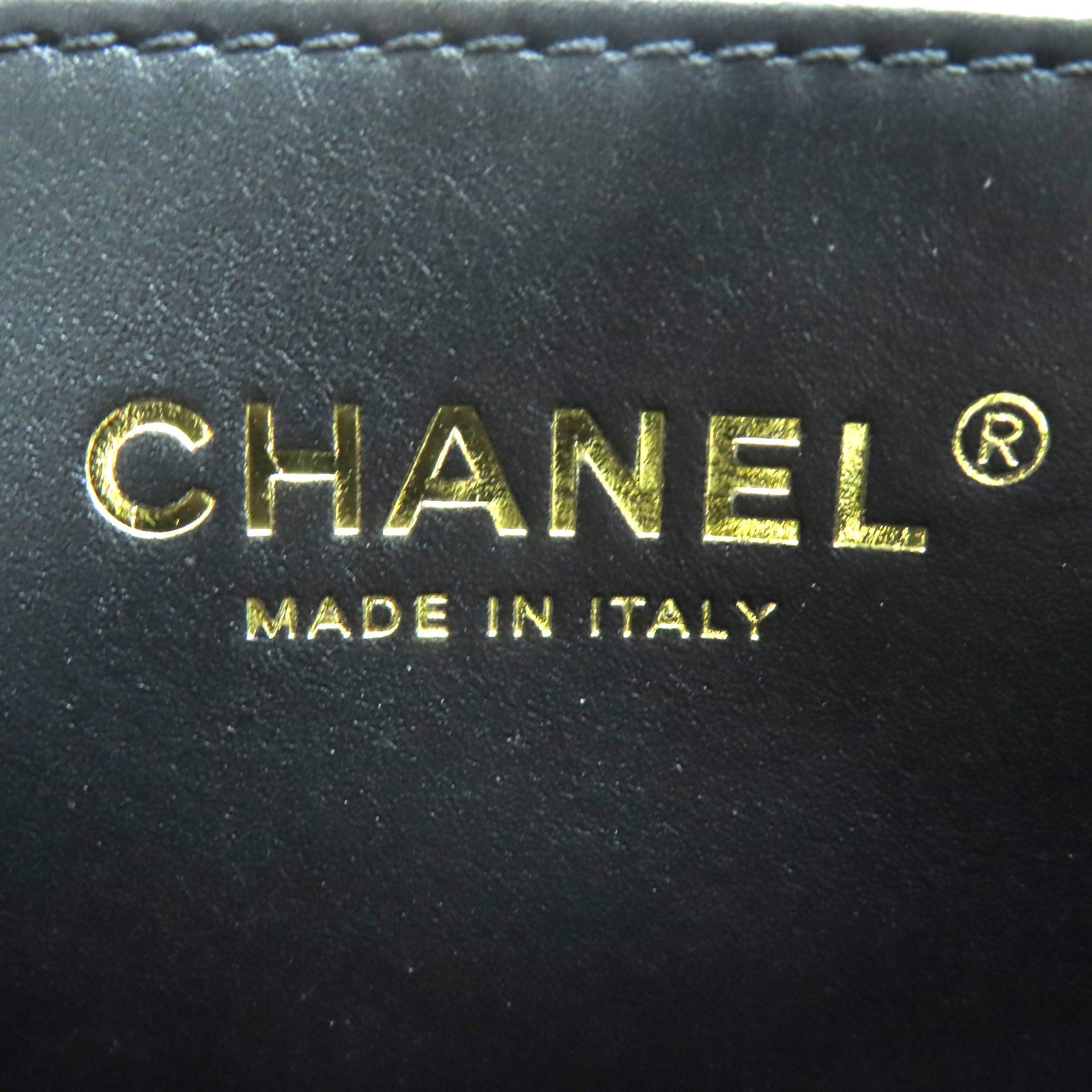 CHANEL 【激減優惠】菱格羊皮皮革Coco Mark金扣鏈帶手挽肩背兩用袋白色