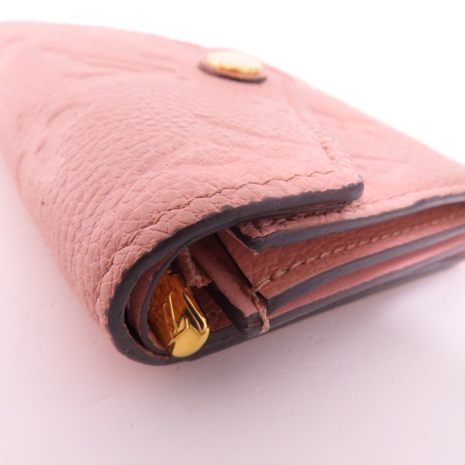 LOUIS VUITTON Monogram Empreinte Zoe Wallet金扣短錢包