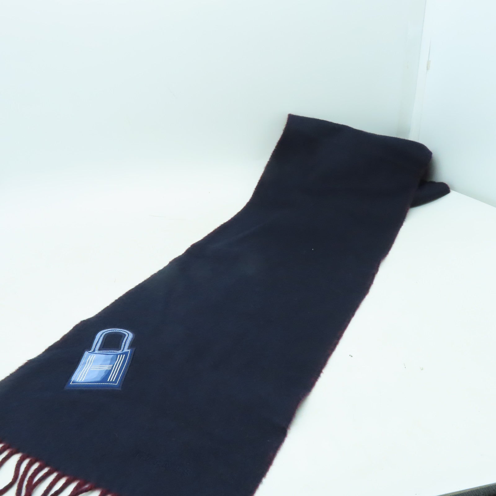 HERMES **【激減優惠】Cashemire Muffler圍巾法國海軍色