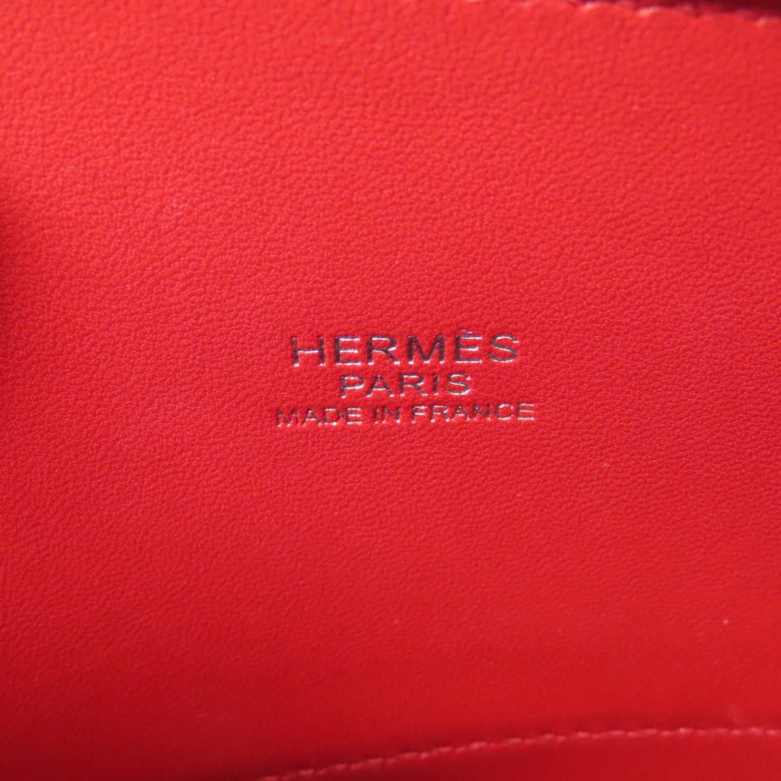 HERMES Epsom皮革Bolide 27銀扣手挽肩背兩用袋Q5 Rouge Casaque