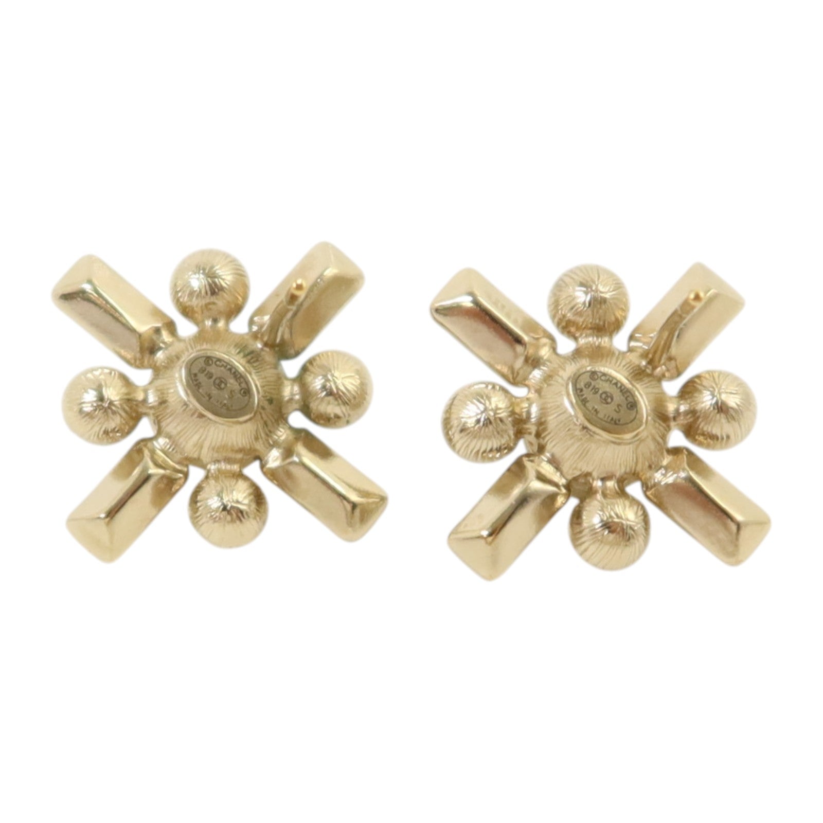 CHANEL 金屬/PVC Earrings耳環