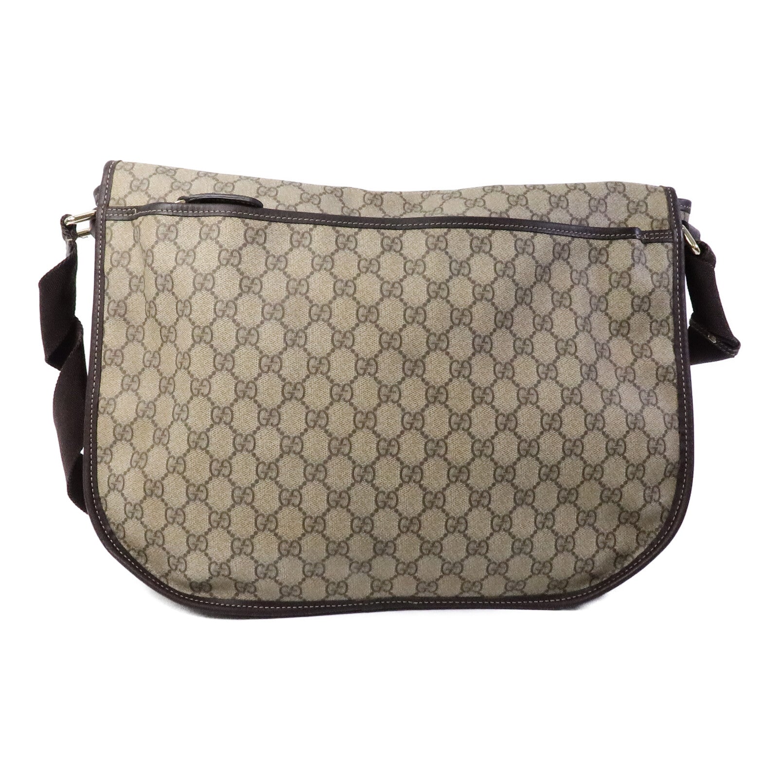 GUCCI 塗層帆布Messenger Bag肩背袋