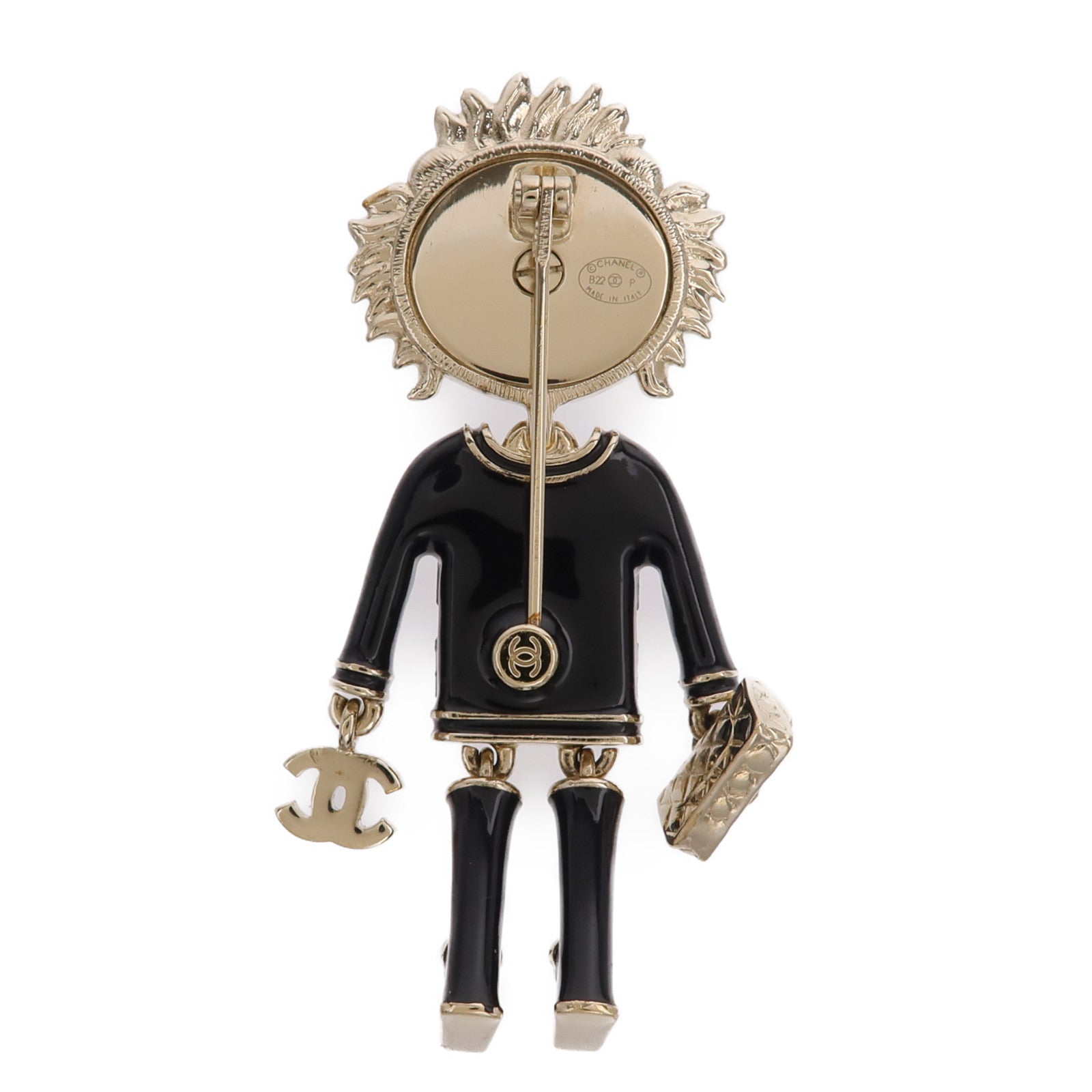 CHANEL 金屬Coco Lion Brooch胸針