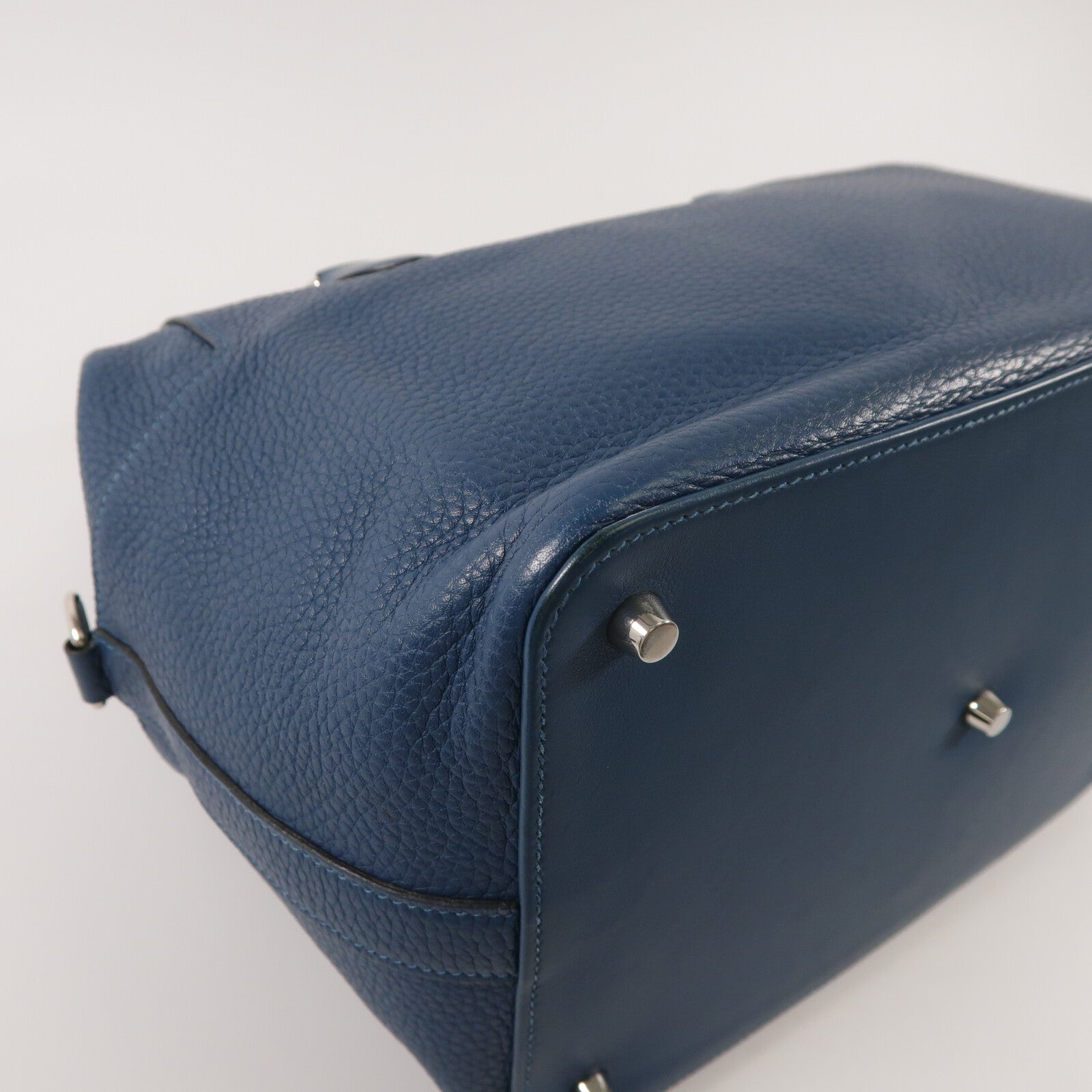 HERMES Clemence皮革Toolbox 26手挽肩背兩用袋Colvert