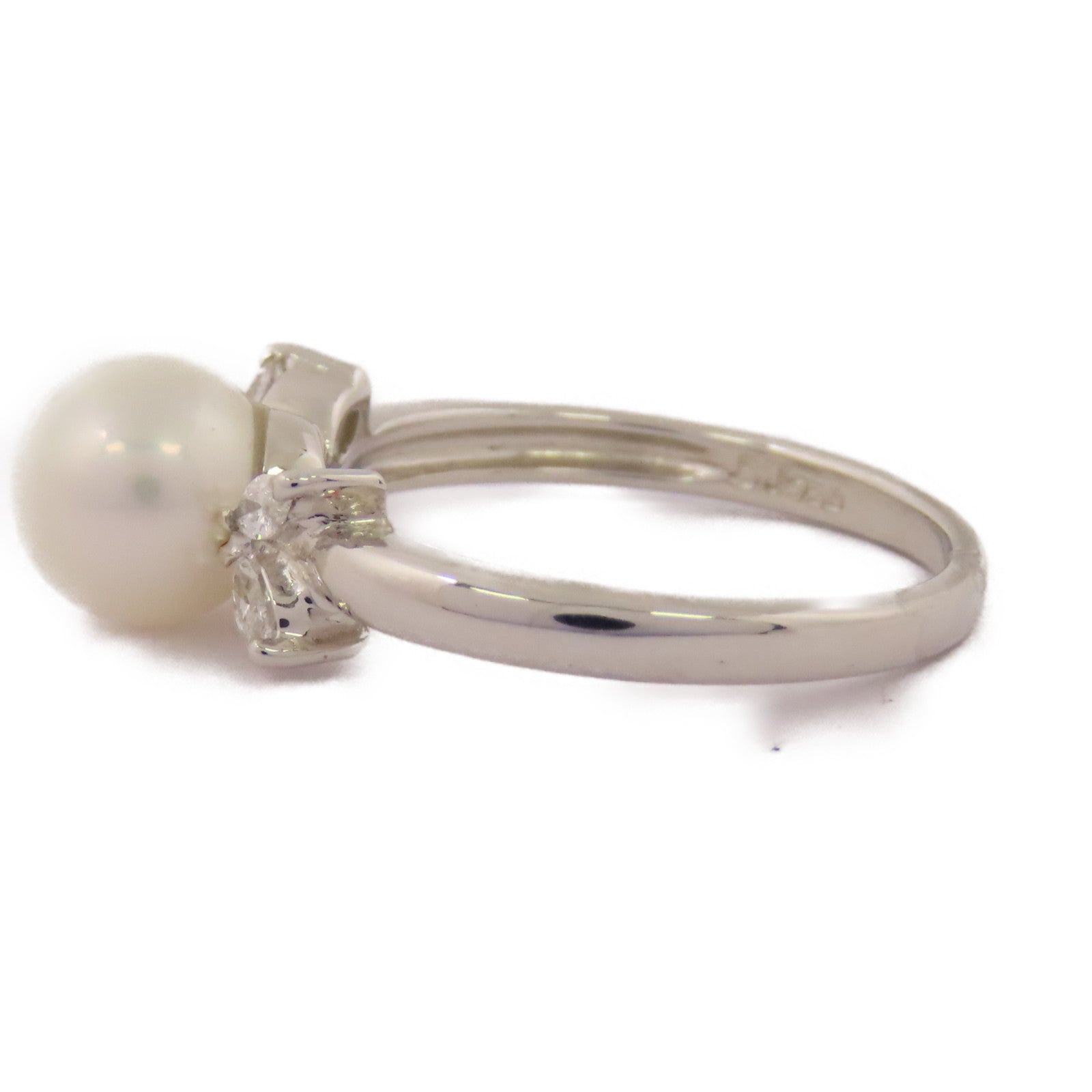 JEWELRY 【激減優惠】18K白金Diamond Ring鑽石戒指US#5.25
