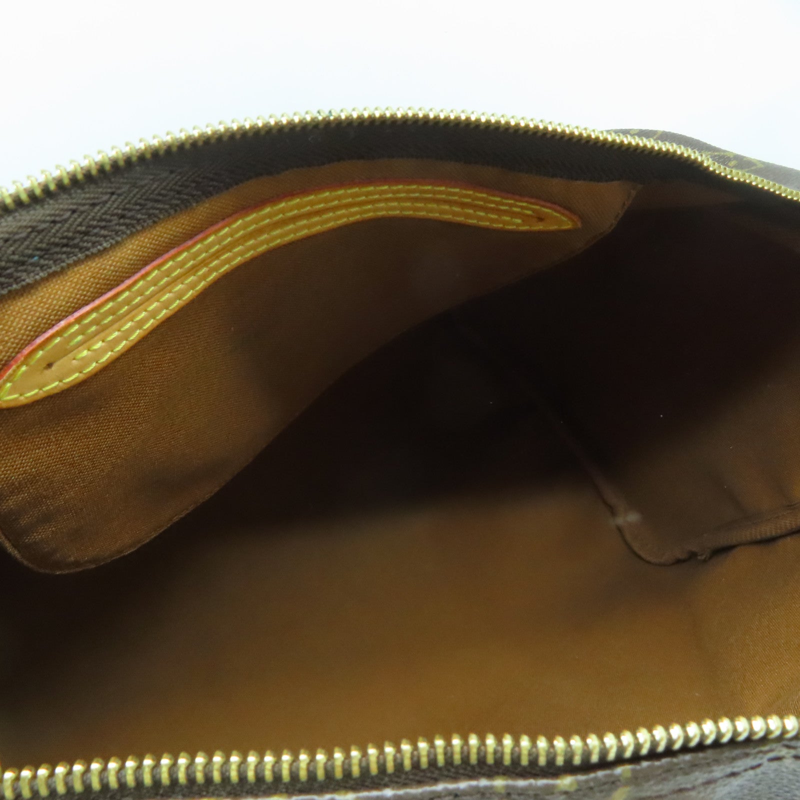 LOUIS VUITTON 【激減優惠】Monogram Speedy 35金扣手挽袋啡色