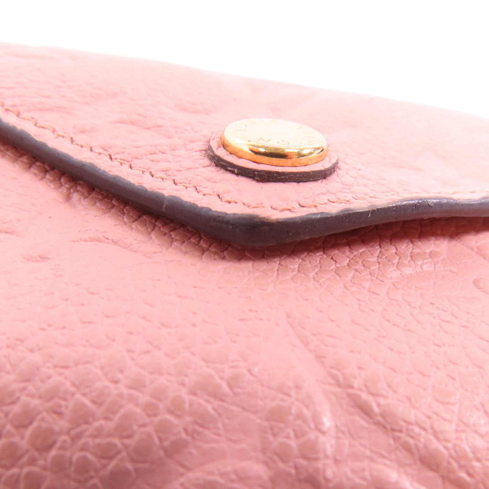 LOUIS VUITTON Monogram Empreinte Zoe Wallet金扣短錢包