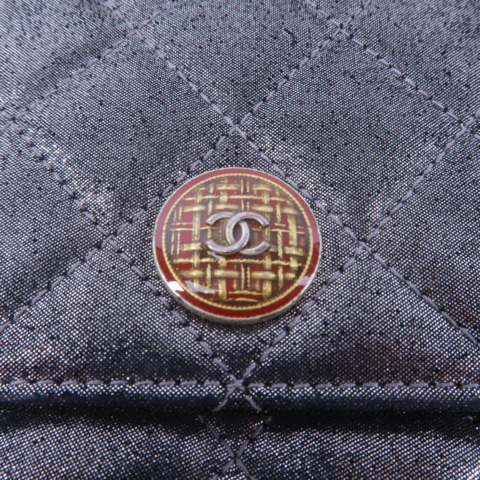 CHANEL 帆布Wallet On Chain鏈帶肩背袋