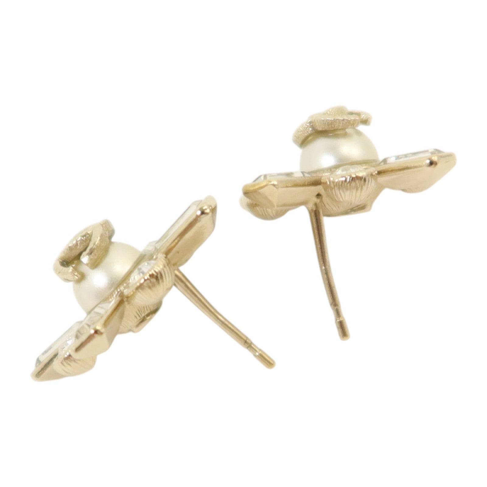 CHANEL 金屬/PVC Earrings耳環