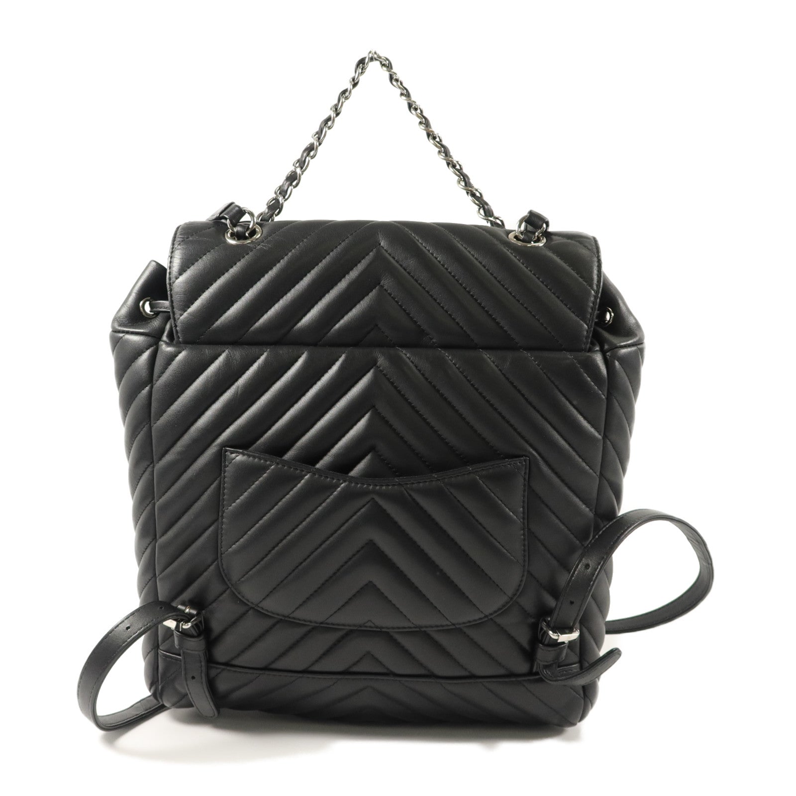 CHANEL 羊皮皮革Urban Spirit Backpack背包