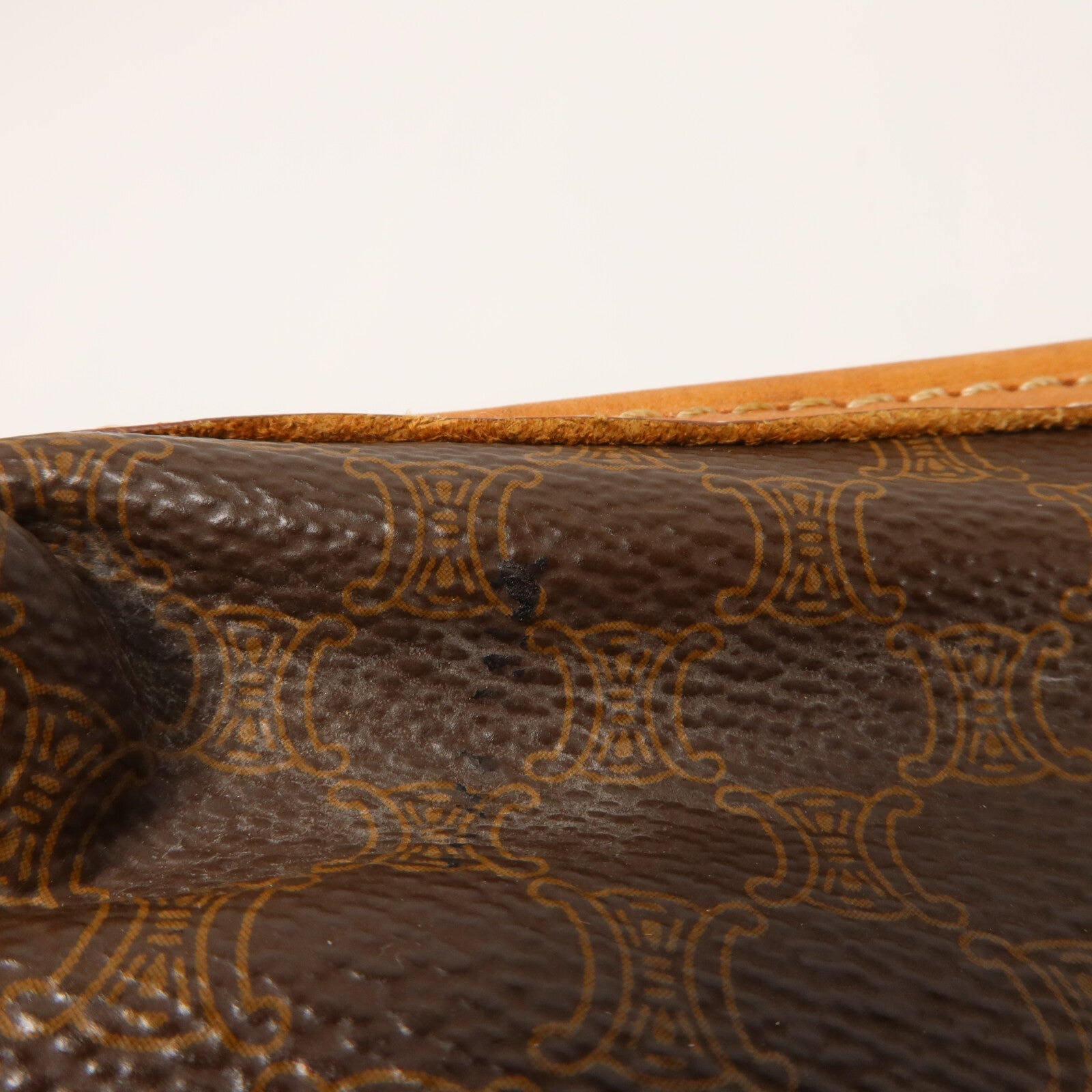CELINE 塗層帆布Pouch Vintage手提包