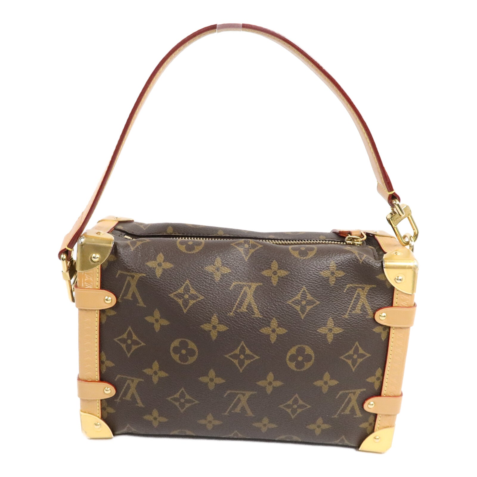 LOUIS VUITTON Monogram Side Trunk手挽肩背兩用袋