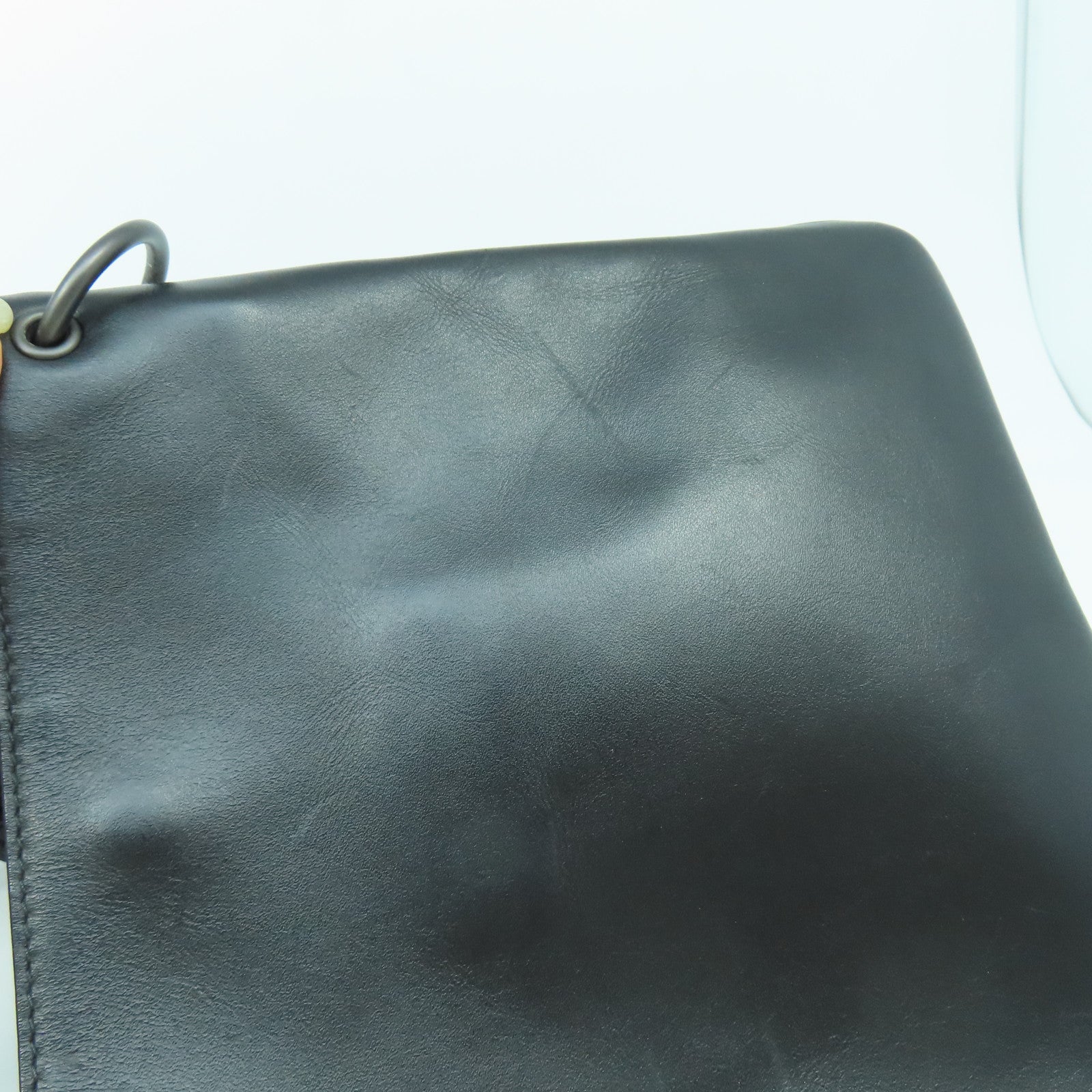 BOTTEGA VENETA 【清倉大減價】羊皮皮革Shoulder Bag肩背袋黑色