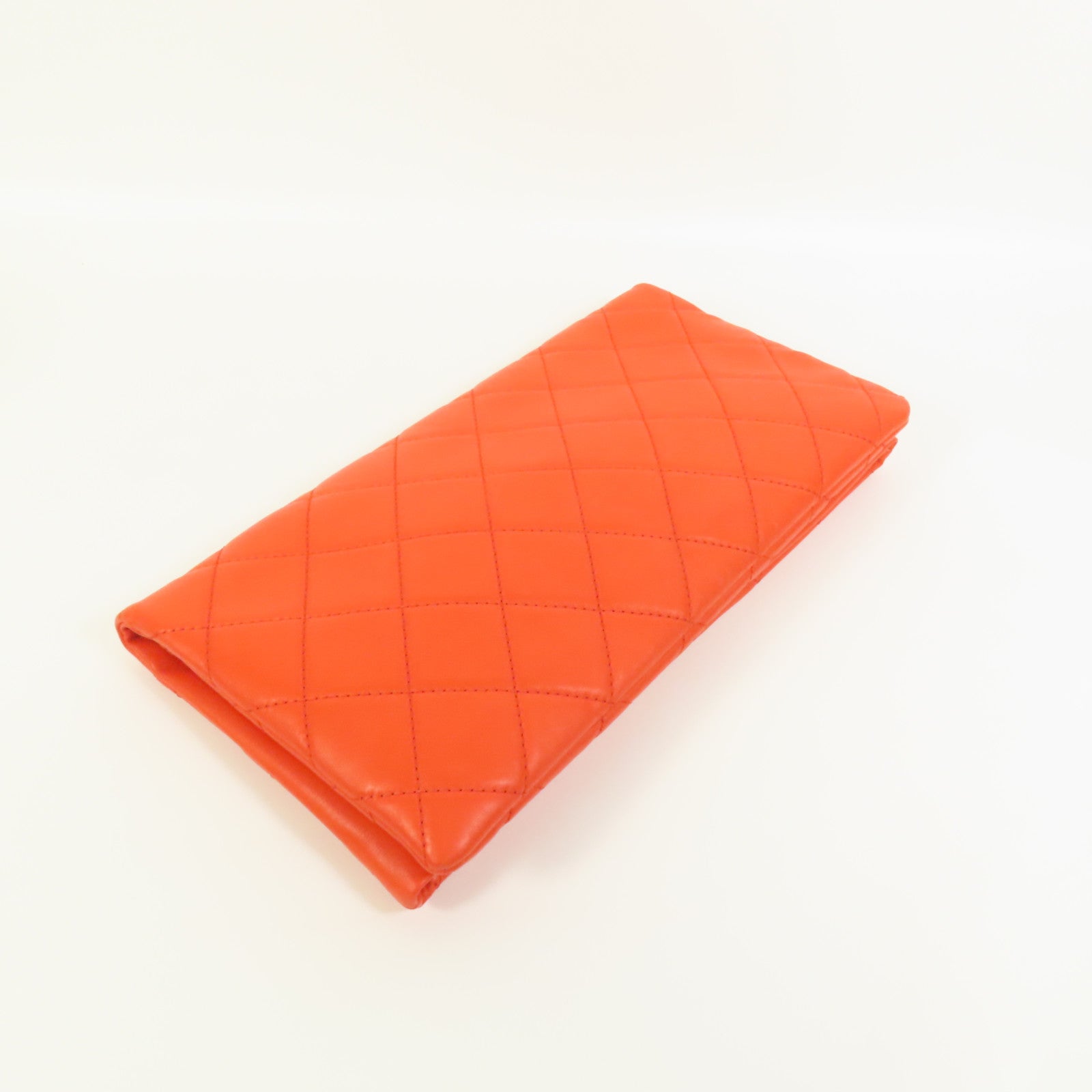 CHANEL 羊皮皮革Clutch金扣手拿包