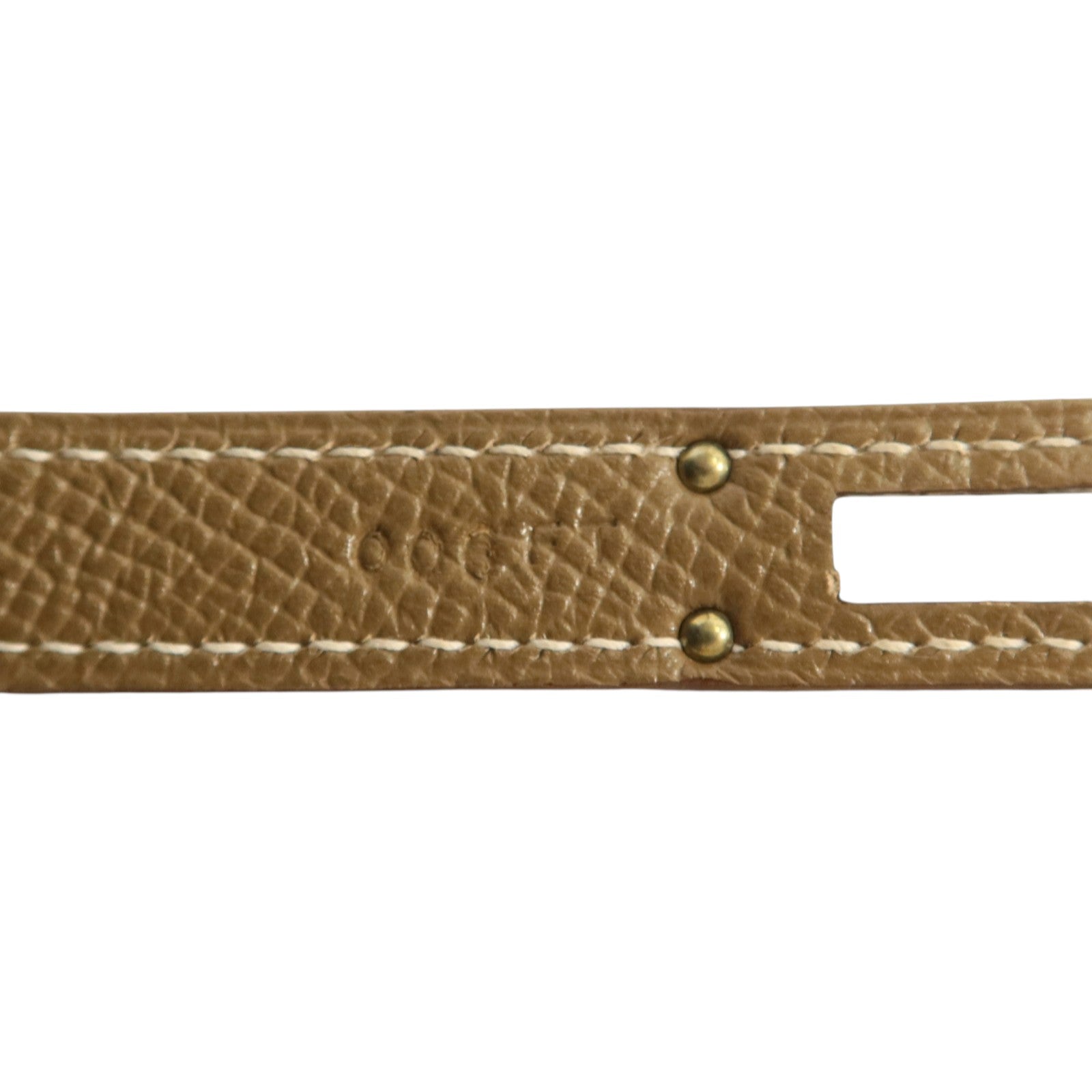 HERMES Epsom皮革Kelly Long Wallet銀扣長錢包Etoupe