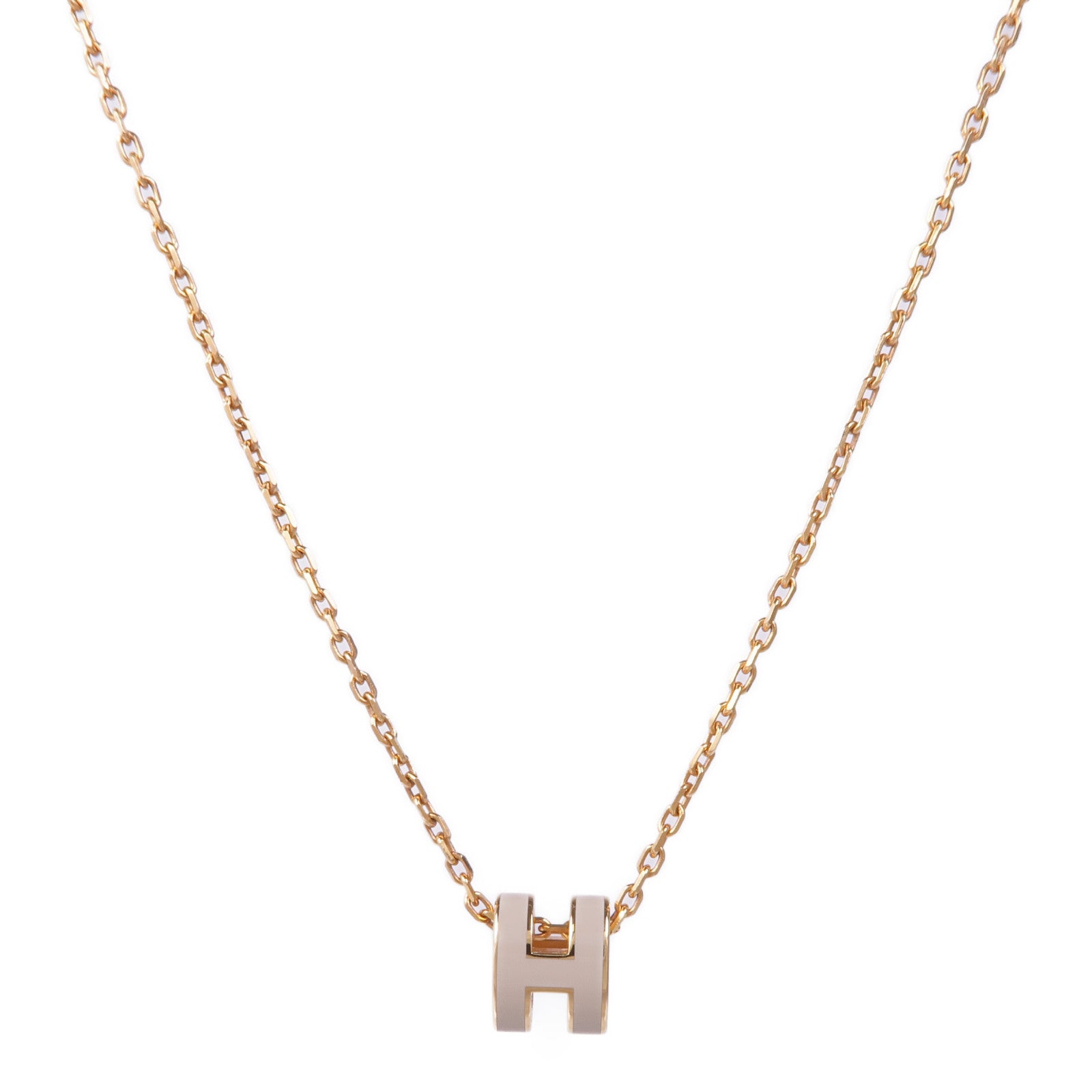 HERMES 金屬Mini Pop H Necklace項鍊