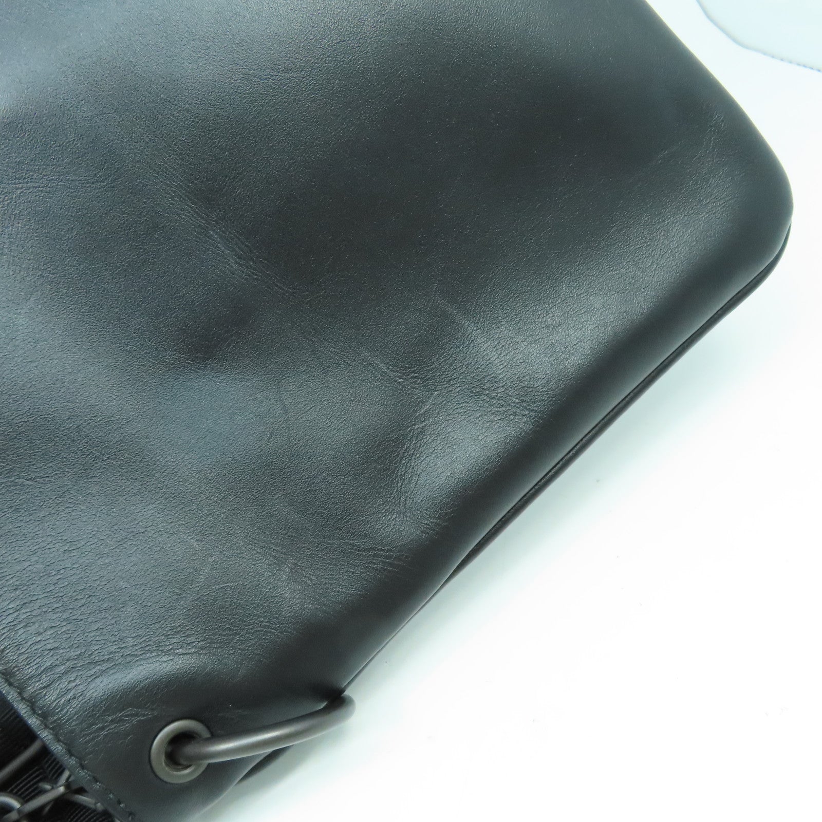 BOTTEGA VENETA 【清倉大減價】羊皮皮革Shoulder Bag肩背袋黑色