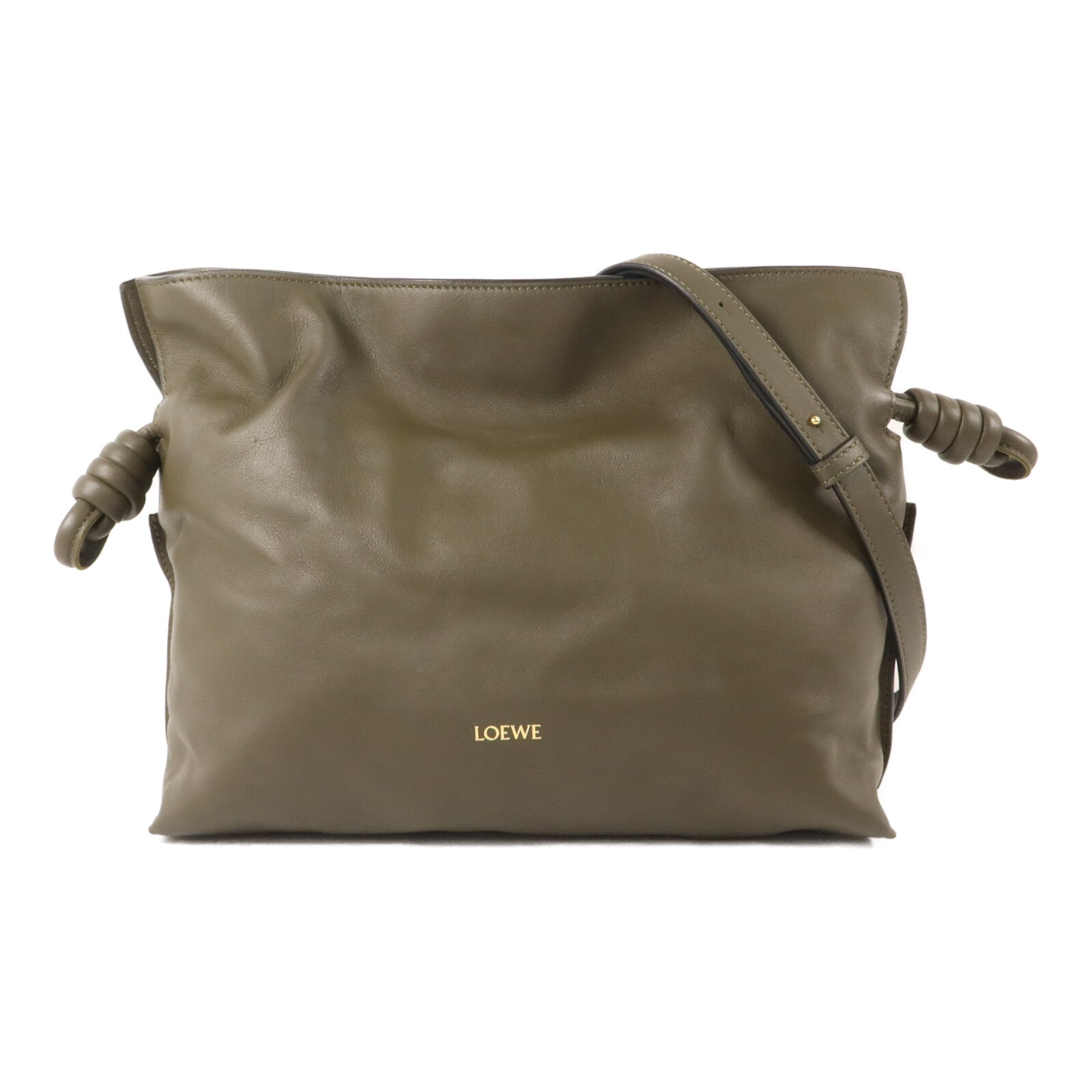 LOEWE 牛皮皮革Flamenco Clutch Medium肩背袋