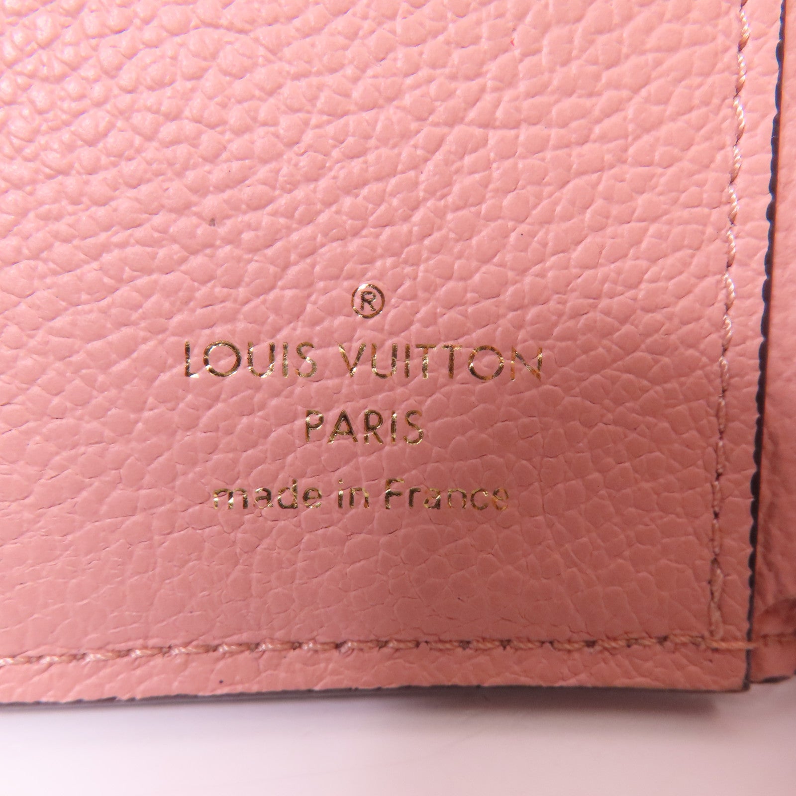 LOUIS VUITTON Monogram Empreinte Zoe Wallet金扣短錢包