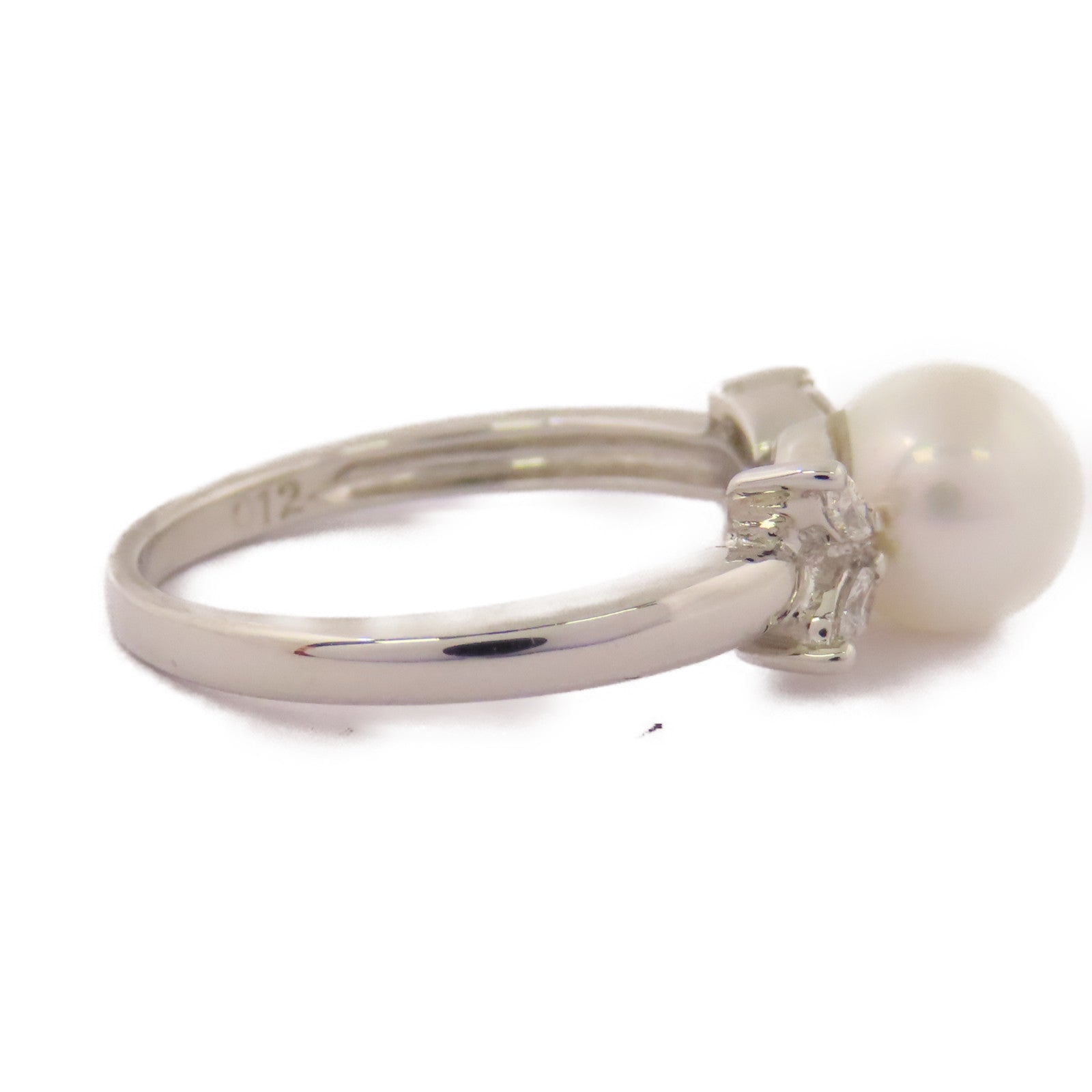 JEWELRY 【激減優惠】18K白金Diamond Ring鑽石戒指US#5.25