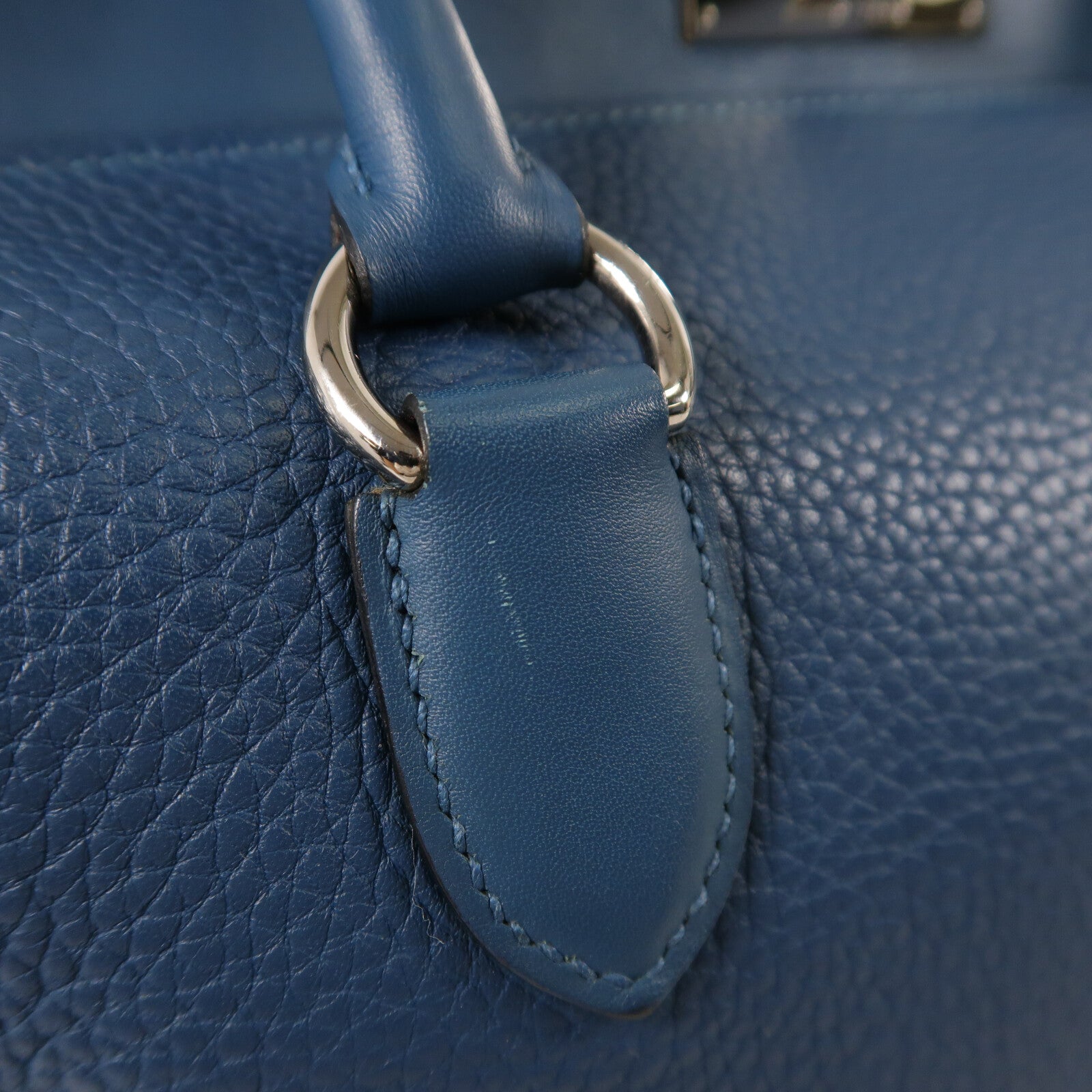 HERMES Clemence皮革Toolbox 26手挽肩背兩用袋Colvert