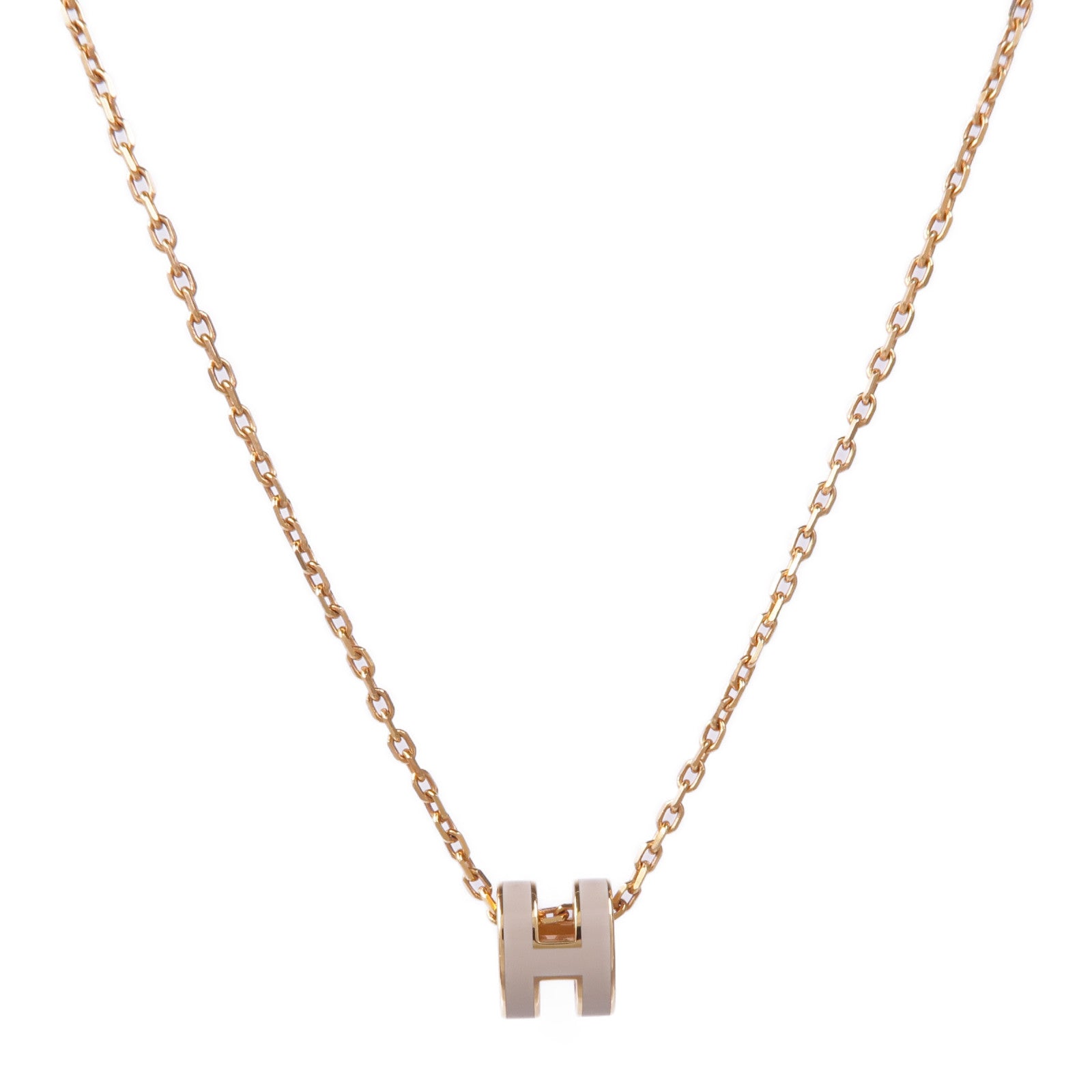 HERMES 金屬Mini Pop H Necklace項鍊