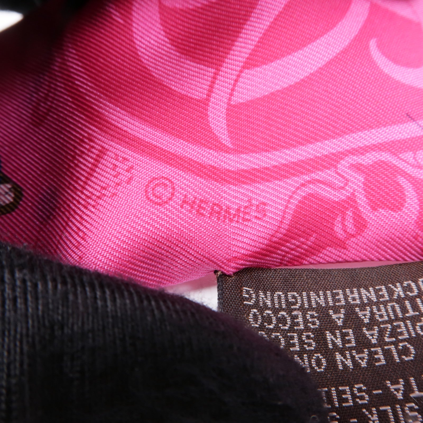 HERMES Twilly Scarf Scarves Silk Pink