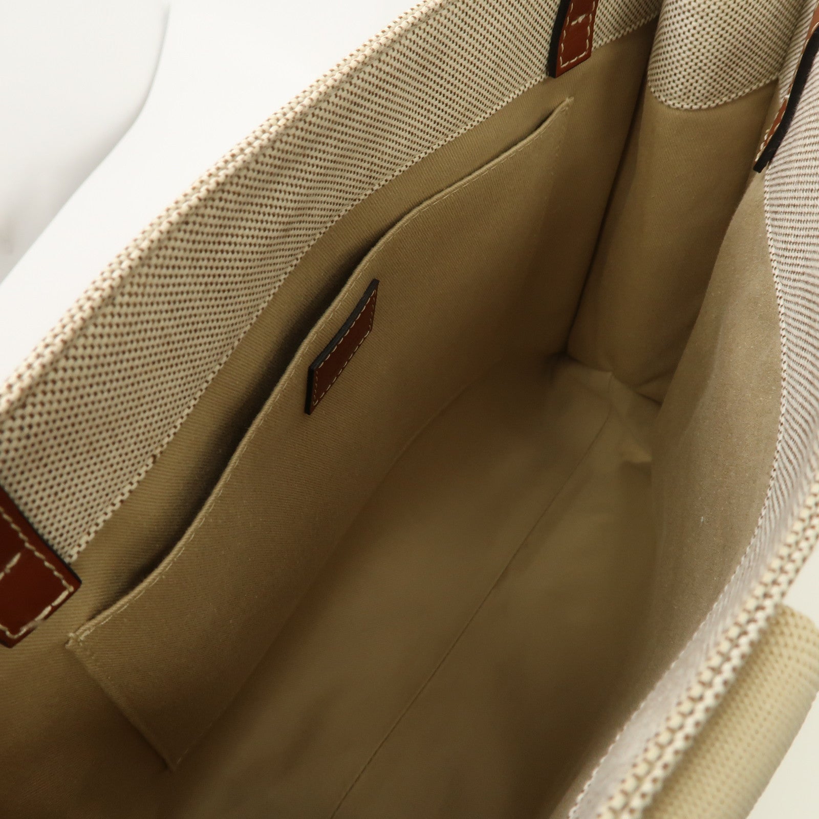 Chloe 帆布Woody Tote Bag手挽袋啡色