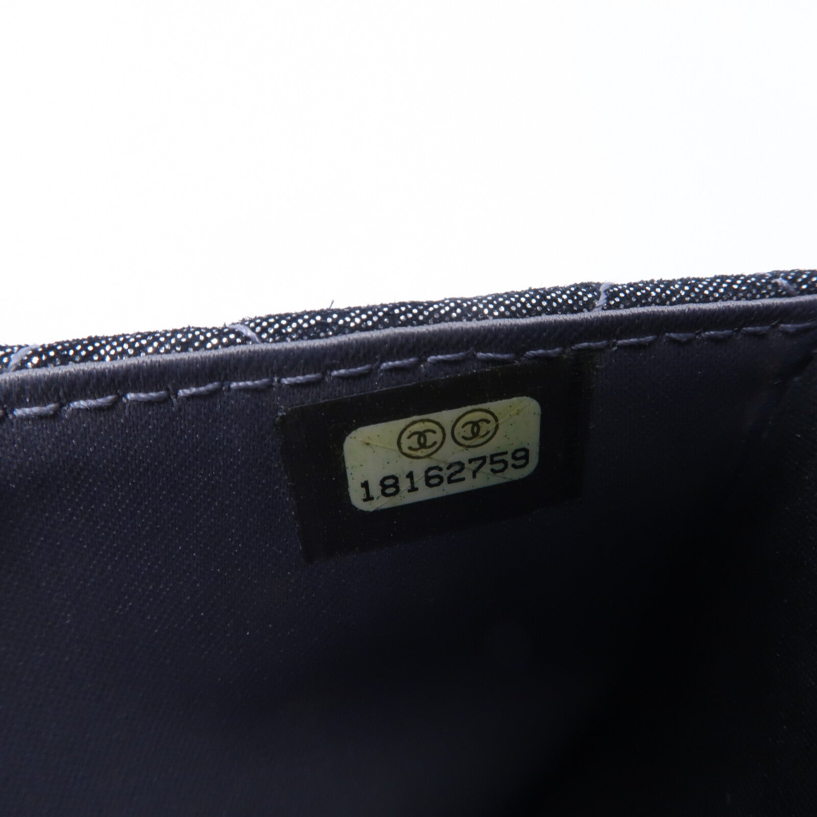 CHANEL 帆布Wallet On Chain鏈帶肩背袋