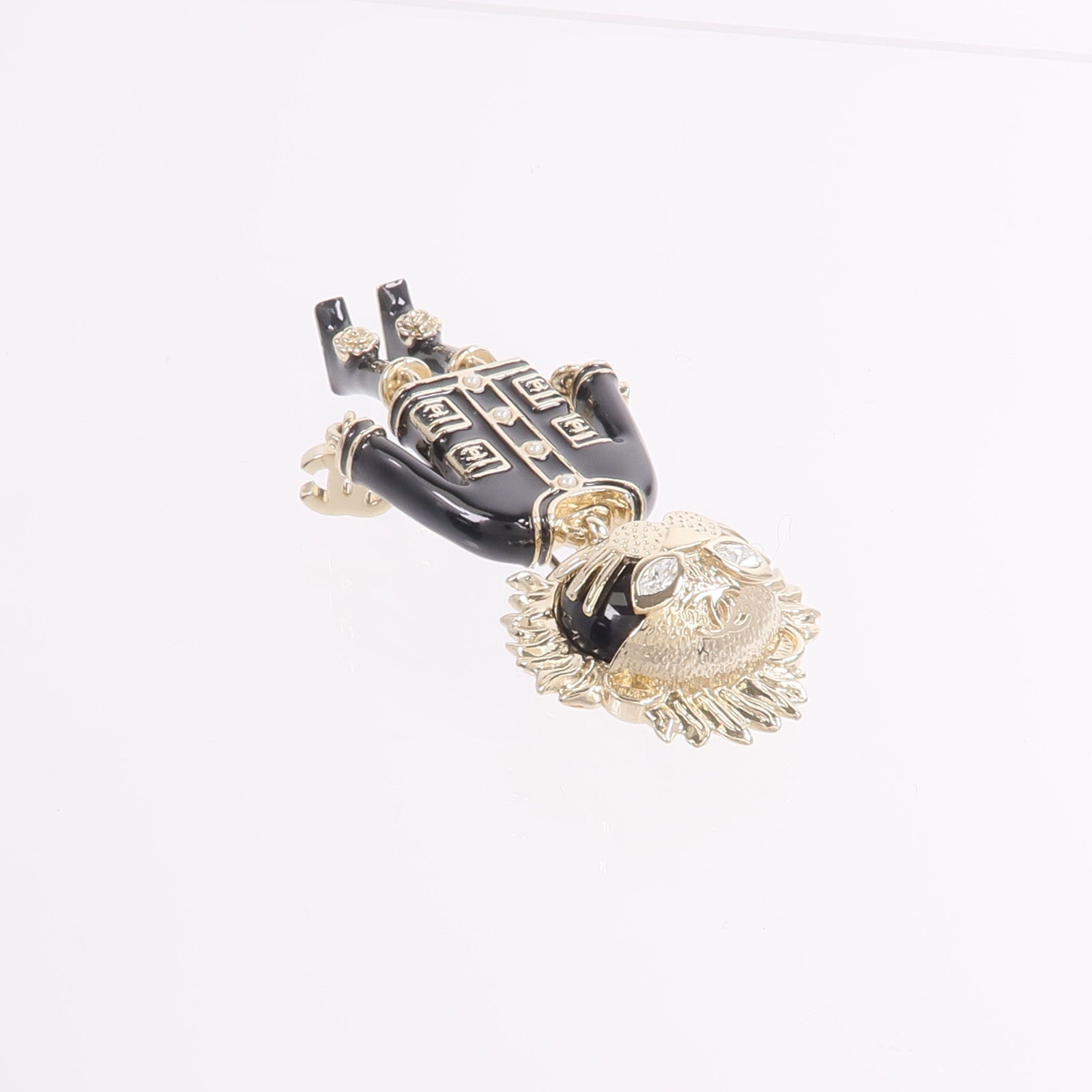 CHANEL 金屬Coco Lion Brooch胸針