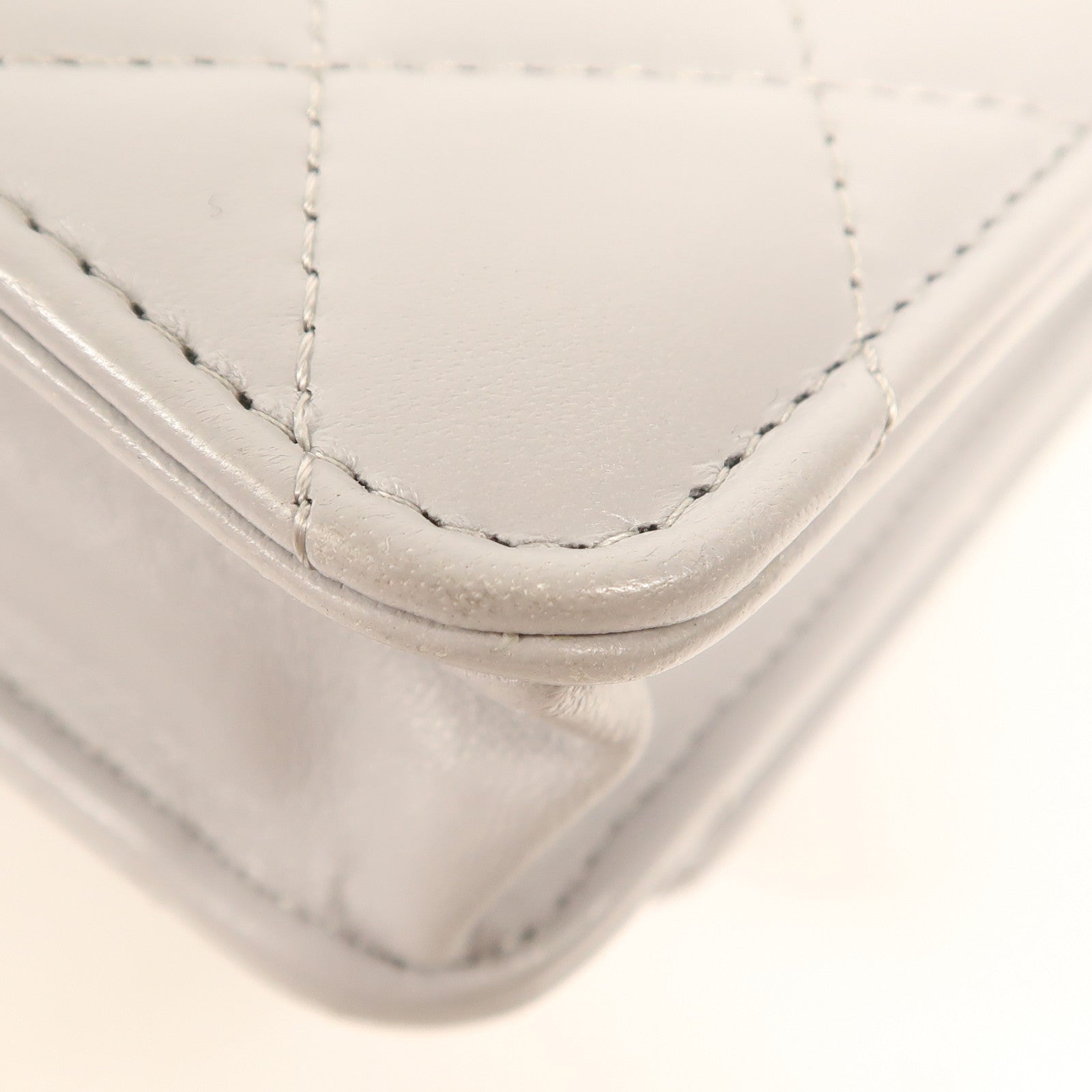 CHANEL 羊皮皮革WOC Wallet On Chain金扣鏈帶肩背袋