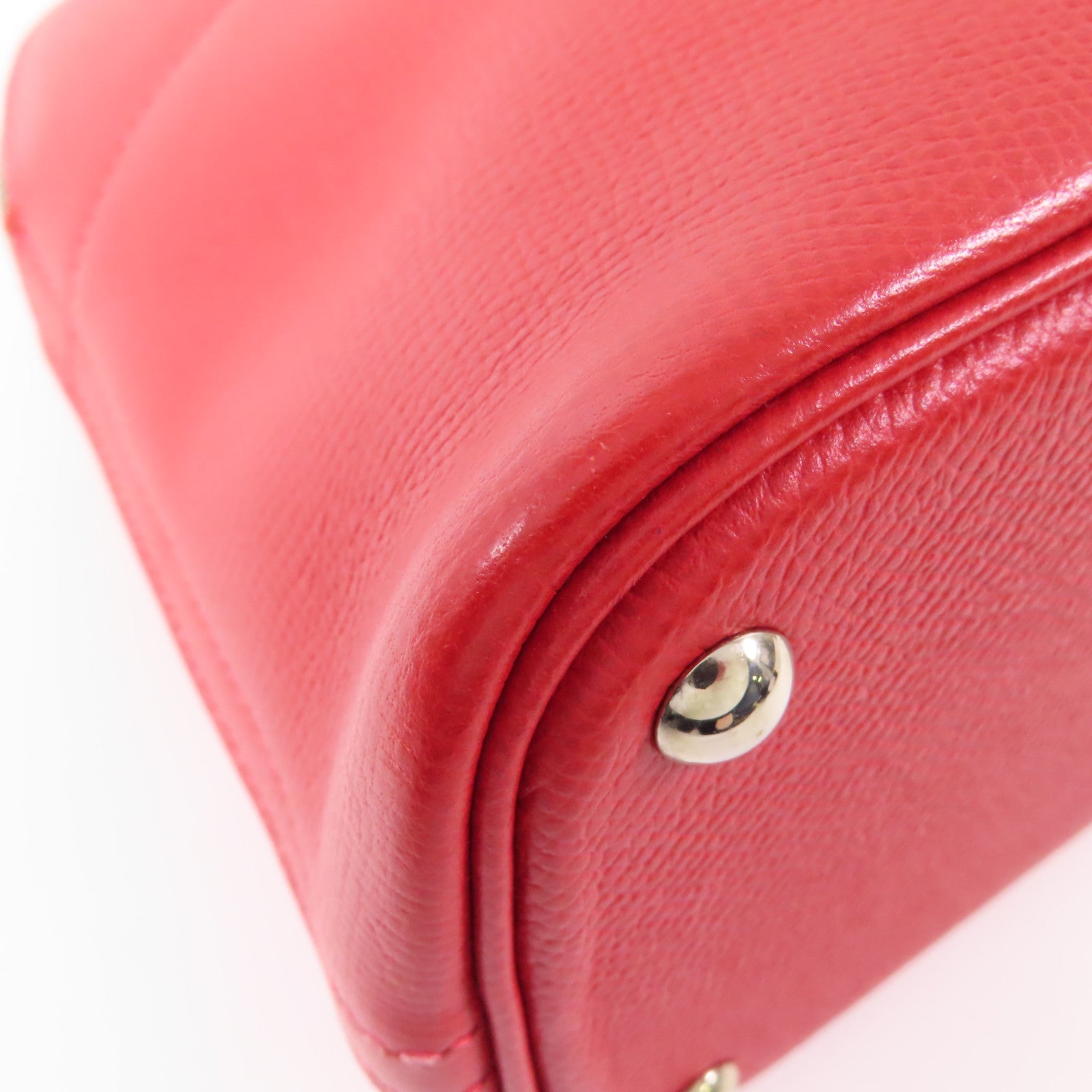 HERMES Epsom皮革Bolide 27銀扣手挽肩背兩用袋Q5 Rouge Casaque