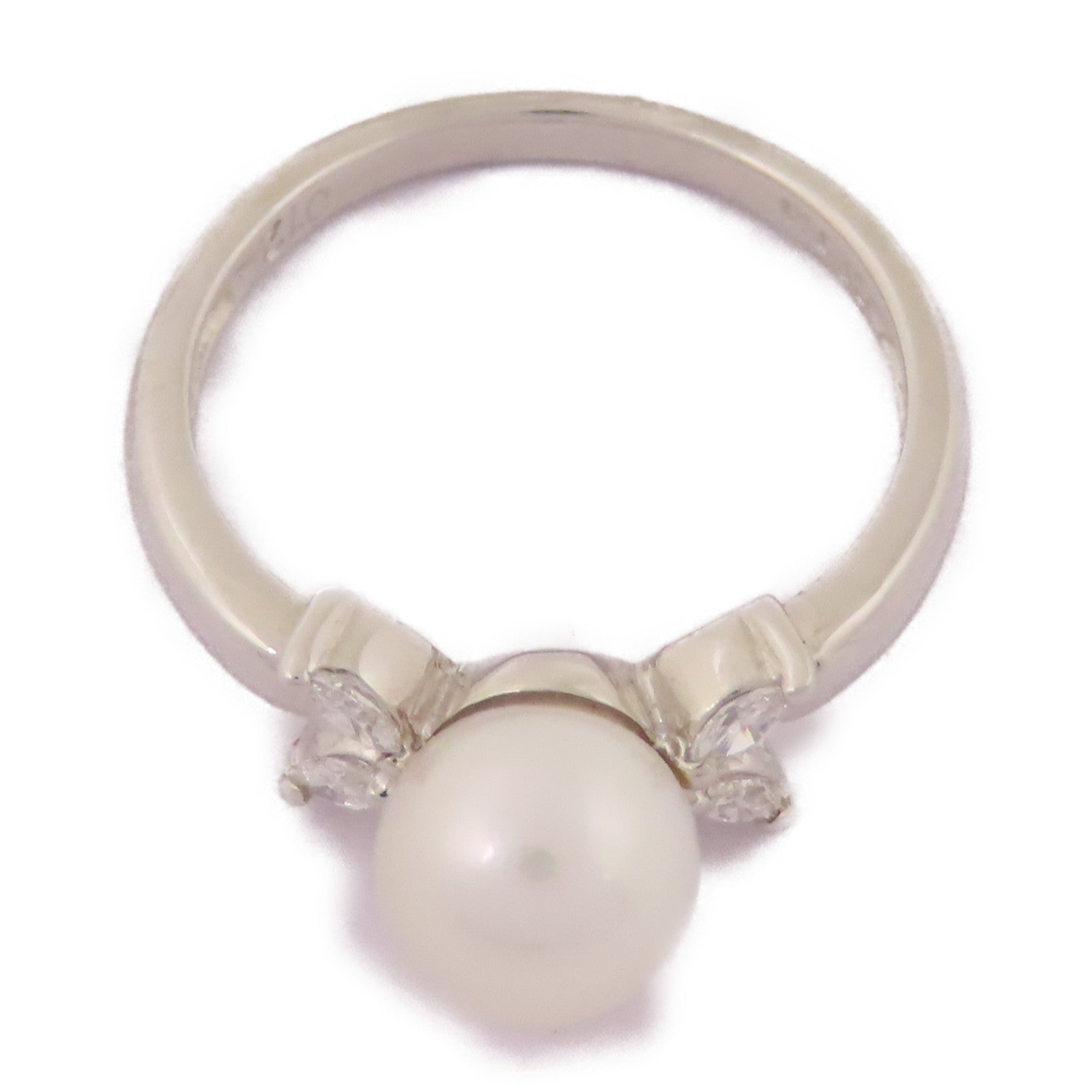 JEWELRY 【激減優惠】18K白金Diamond Ring鑽石戒指US#5.25