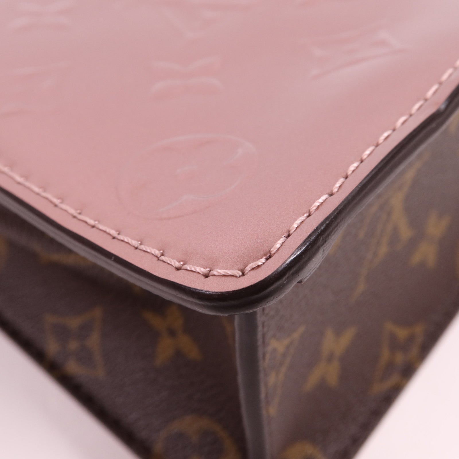 LOUIS VUITTON Vernis Spring Street PM金扣手挽肩背兩用袋