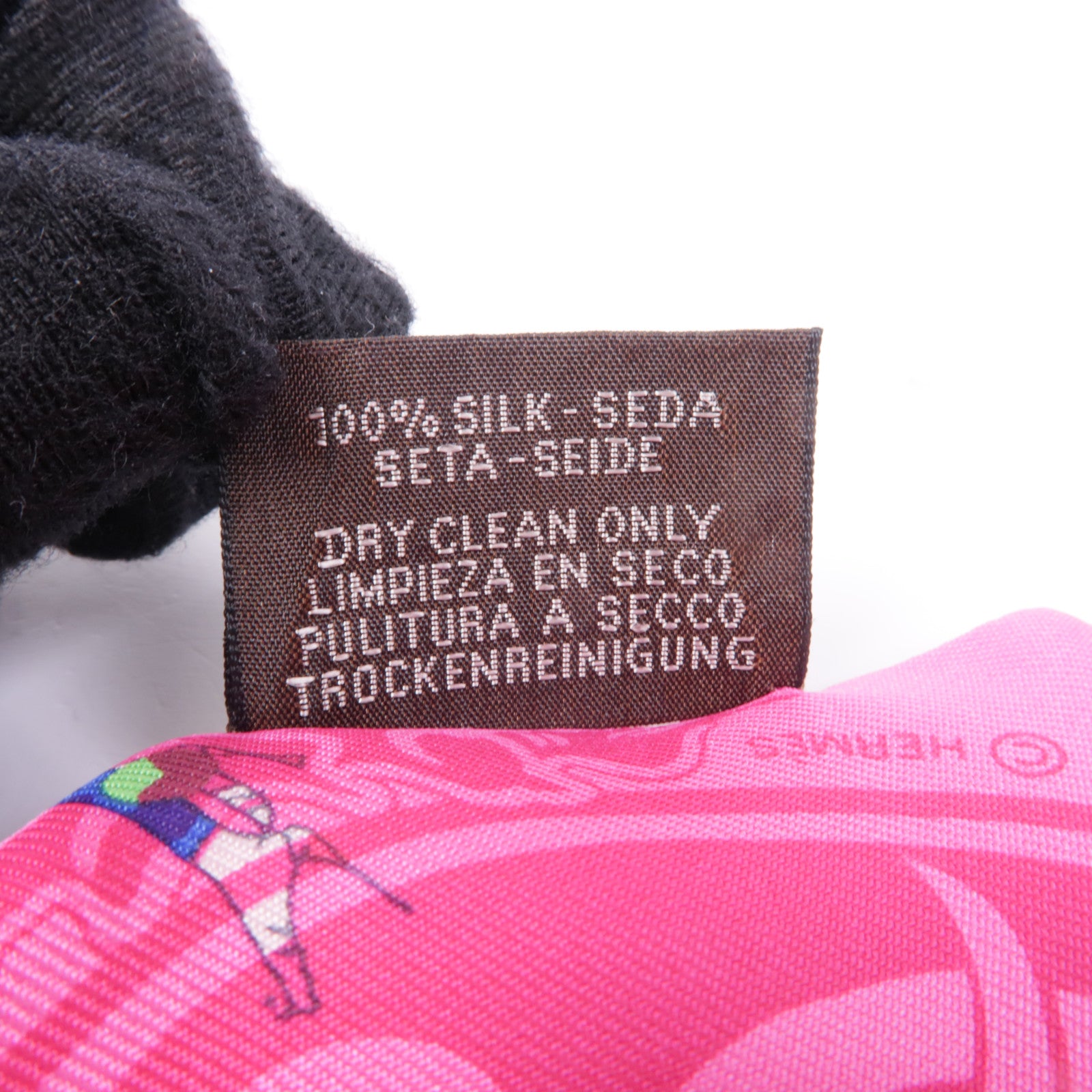 HERMES 絲質Twilly絲巾