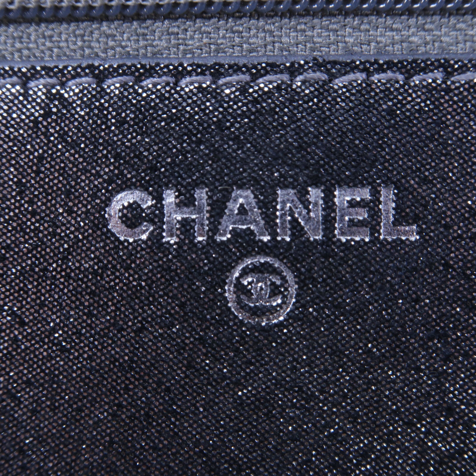 CHANEL 帆布Wallet On Chain鏈帶肩背袋