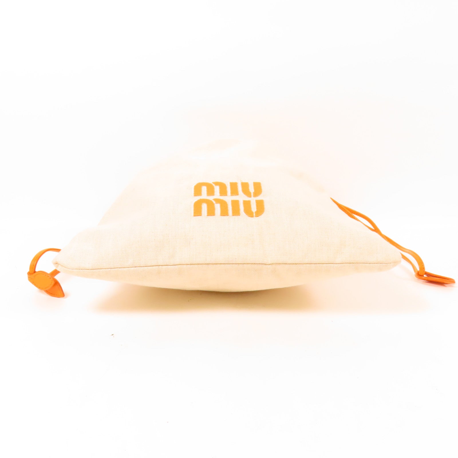 Miu Miu 【激減優惠】帆布Drawstring Bag肩背袋