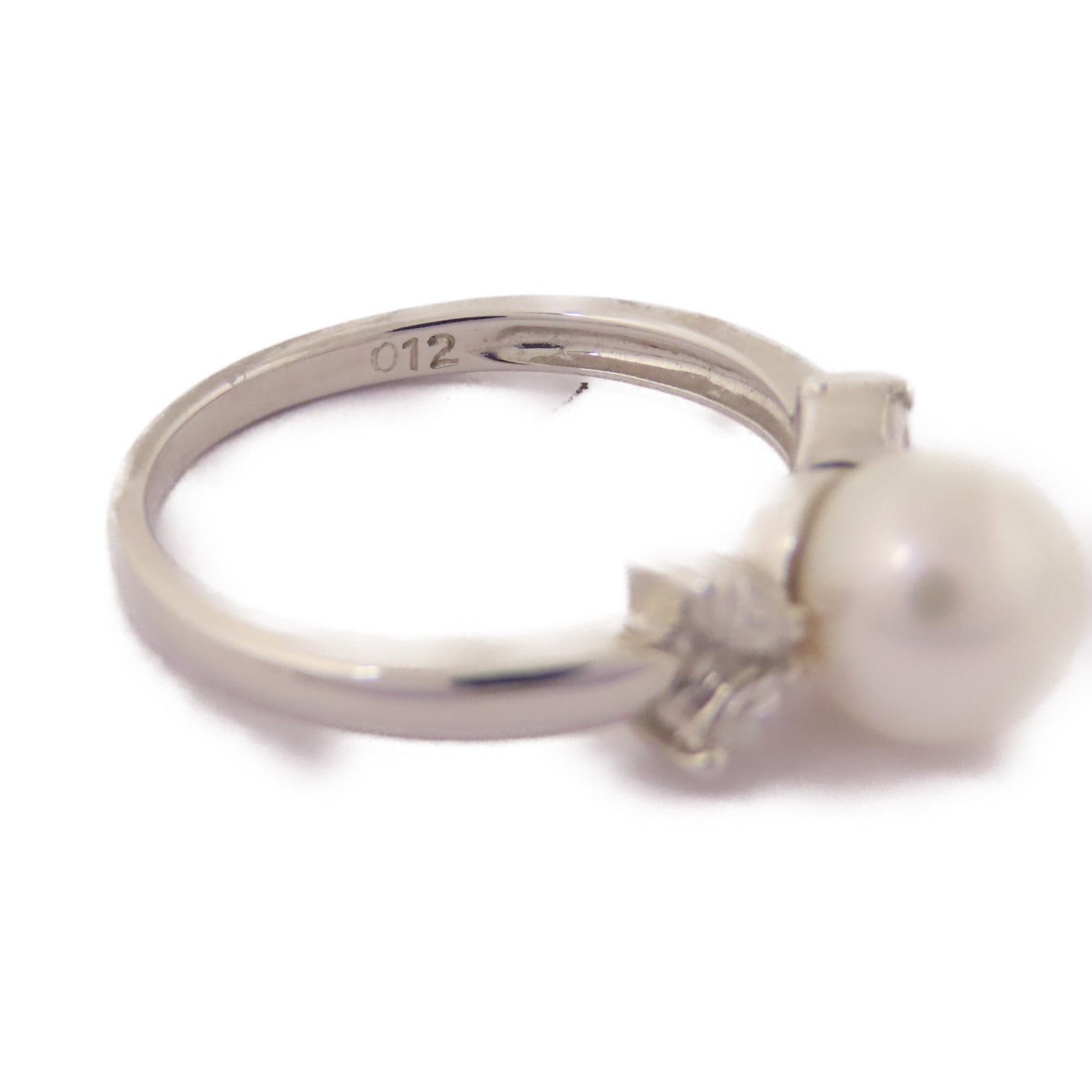 JEWELRY 【激減優惠】18K白金Diamond Ring鑽石戒指US#5.25