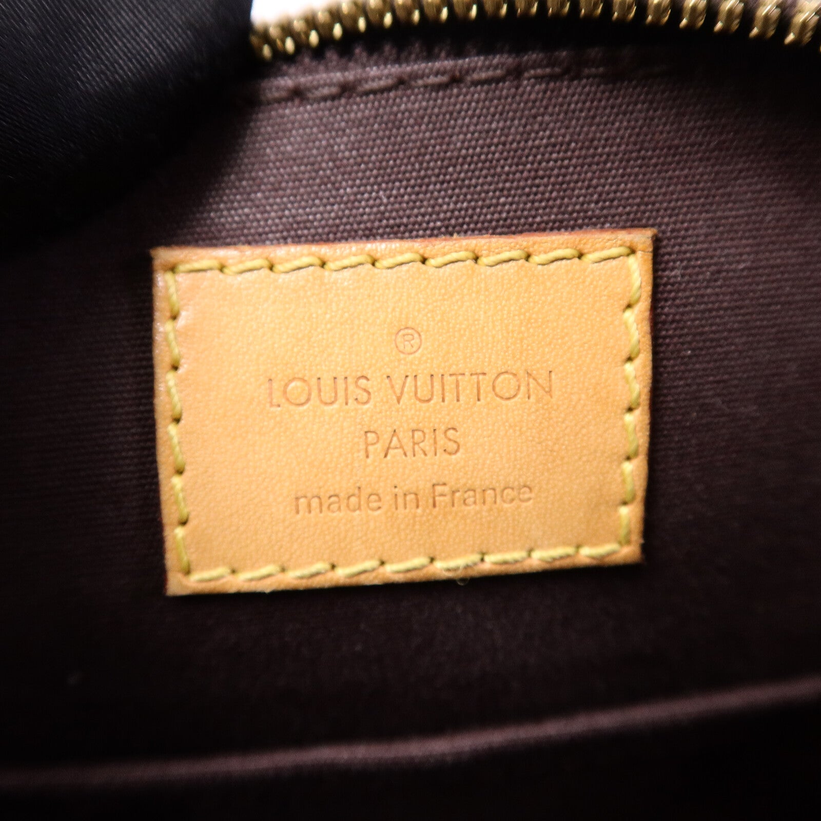 LOUIS VUITTON Monogram Vernis Alma BB手挽肩背兩用袋