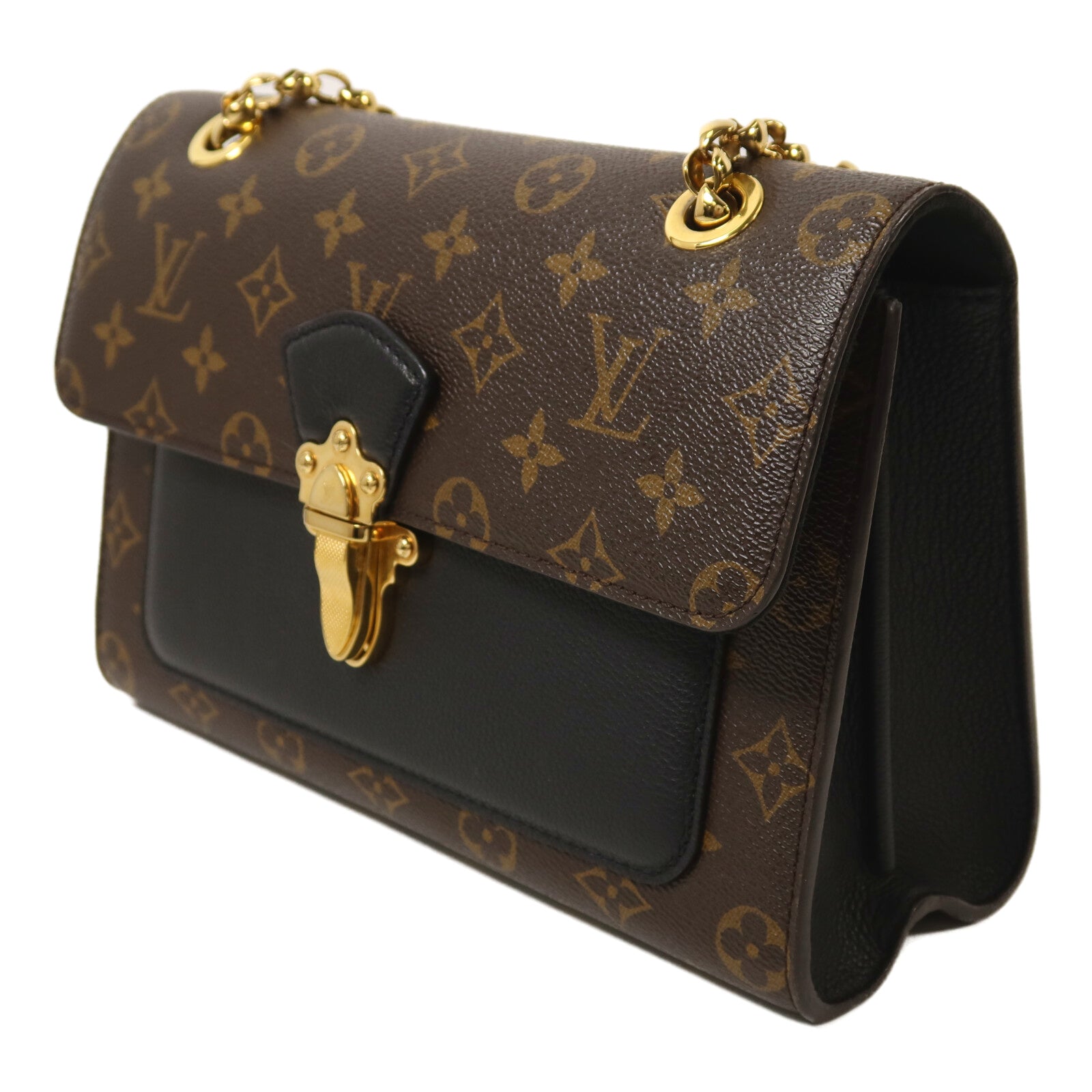 LOUIS VUITTON Monogram Victoire鏈帶肩背袋