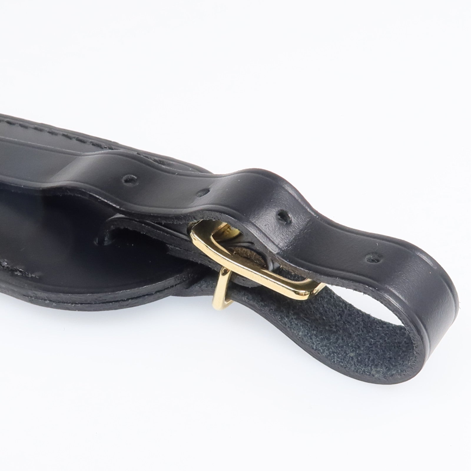 LOUIS VUITTON 牛皮皮革Luggage Tag金扣掛飾