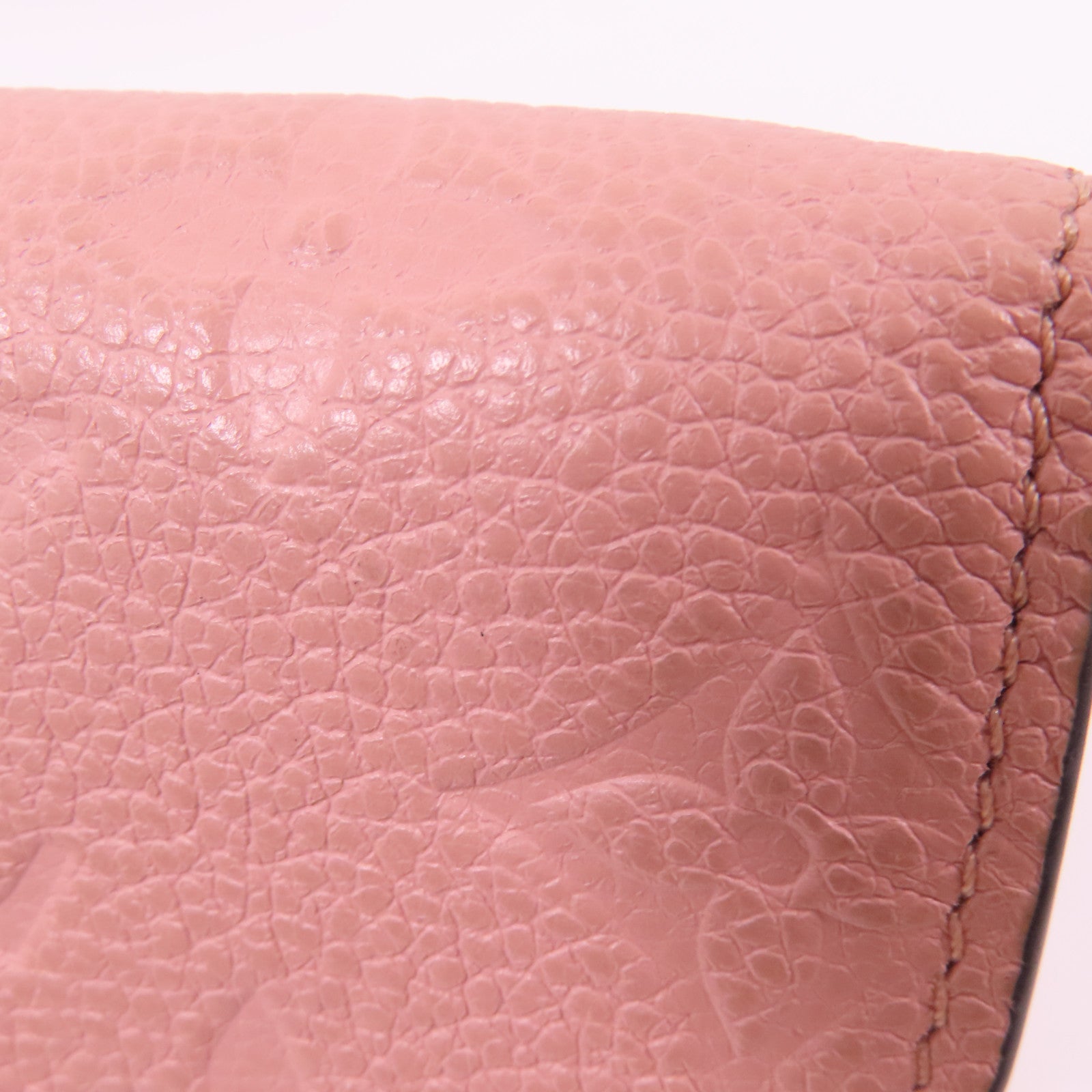 LOUIS VUITTON Monogram Empreinte Zoe Wallet金扣短錢包