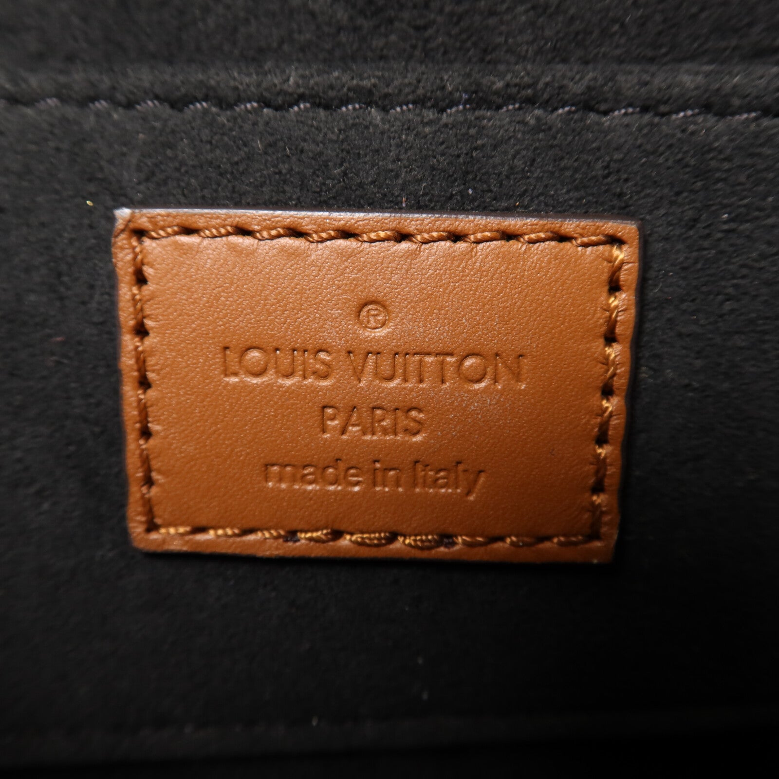 LOUIS VUITTON 【激減優惠】Monogram Reverse Mini Dauphine金扣肩背袋