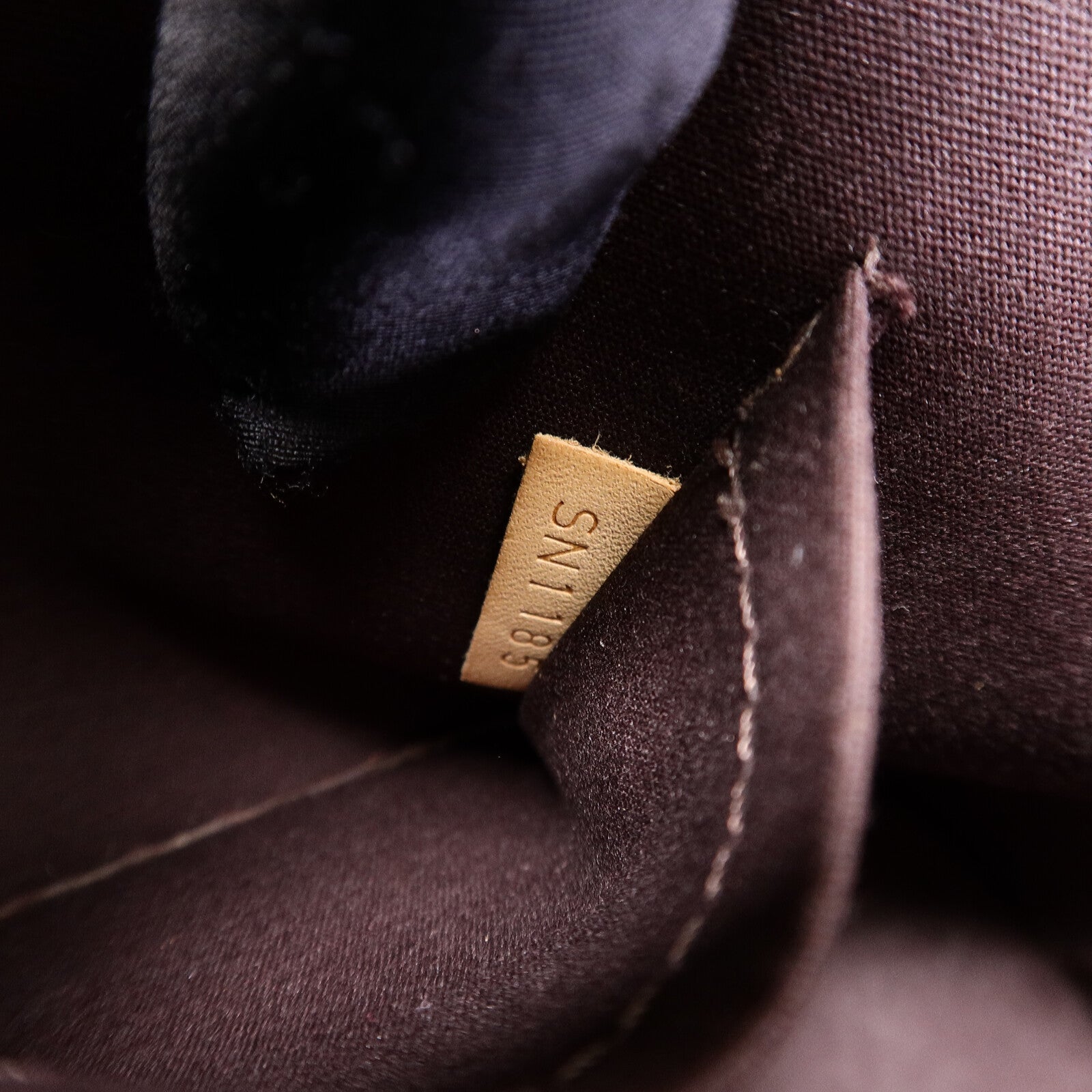LOUIS VUITTON Monogram Vernis Alma BB手挽肩背兩用袋