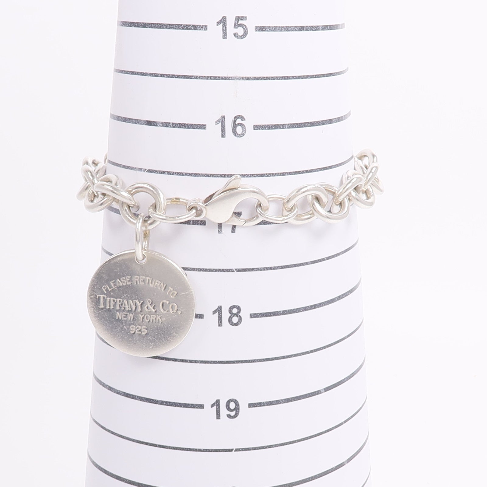 TIFFANY＆CO 925純銀Return To Tiffany Bracelet手鏈
