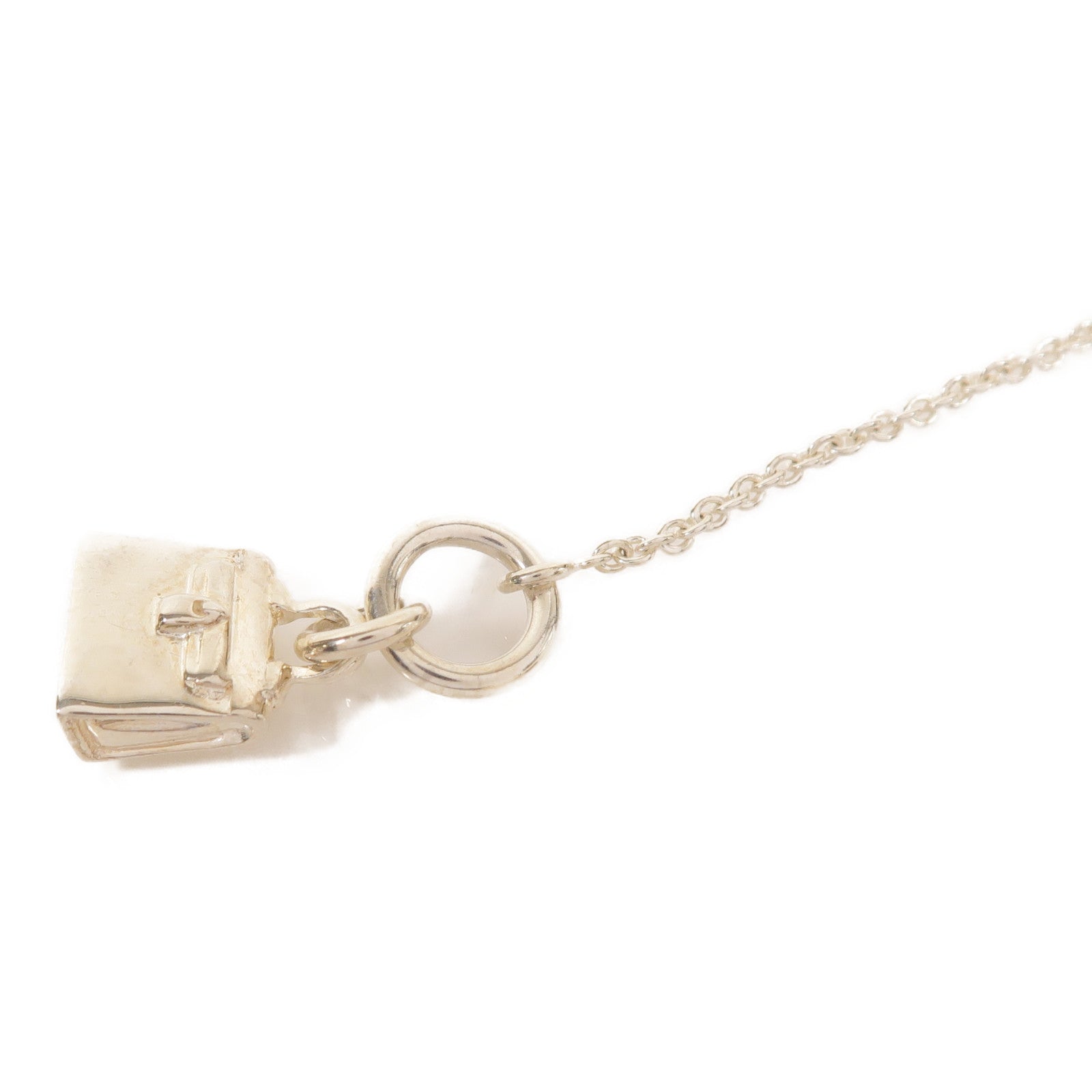 HERMES 925純銀Amulettes Kelly Pendant項鍊